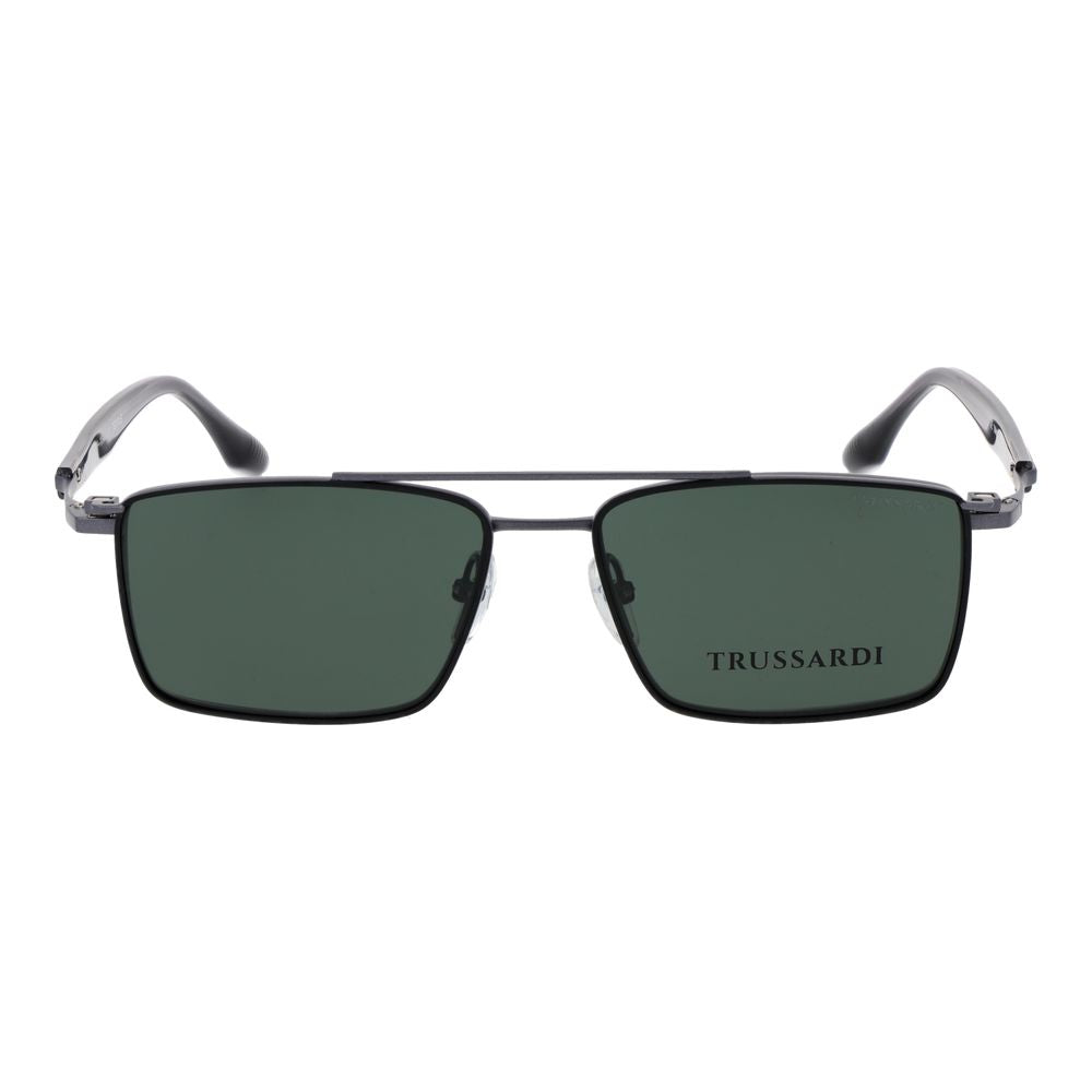 Trussardi Gray Titanium Glasses (Frames) Trussardi