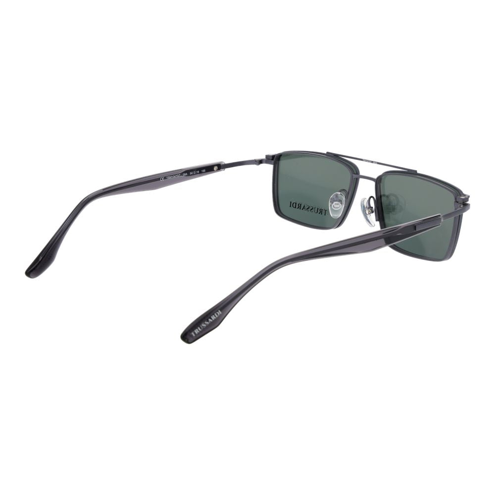 Trussardi Gray Titanium Glasses (Frames) Trussardi