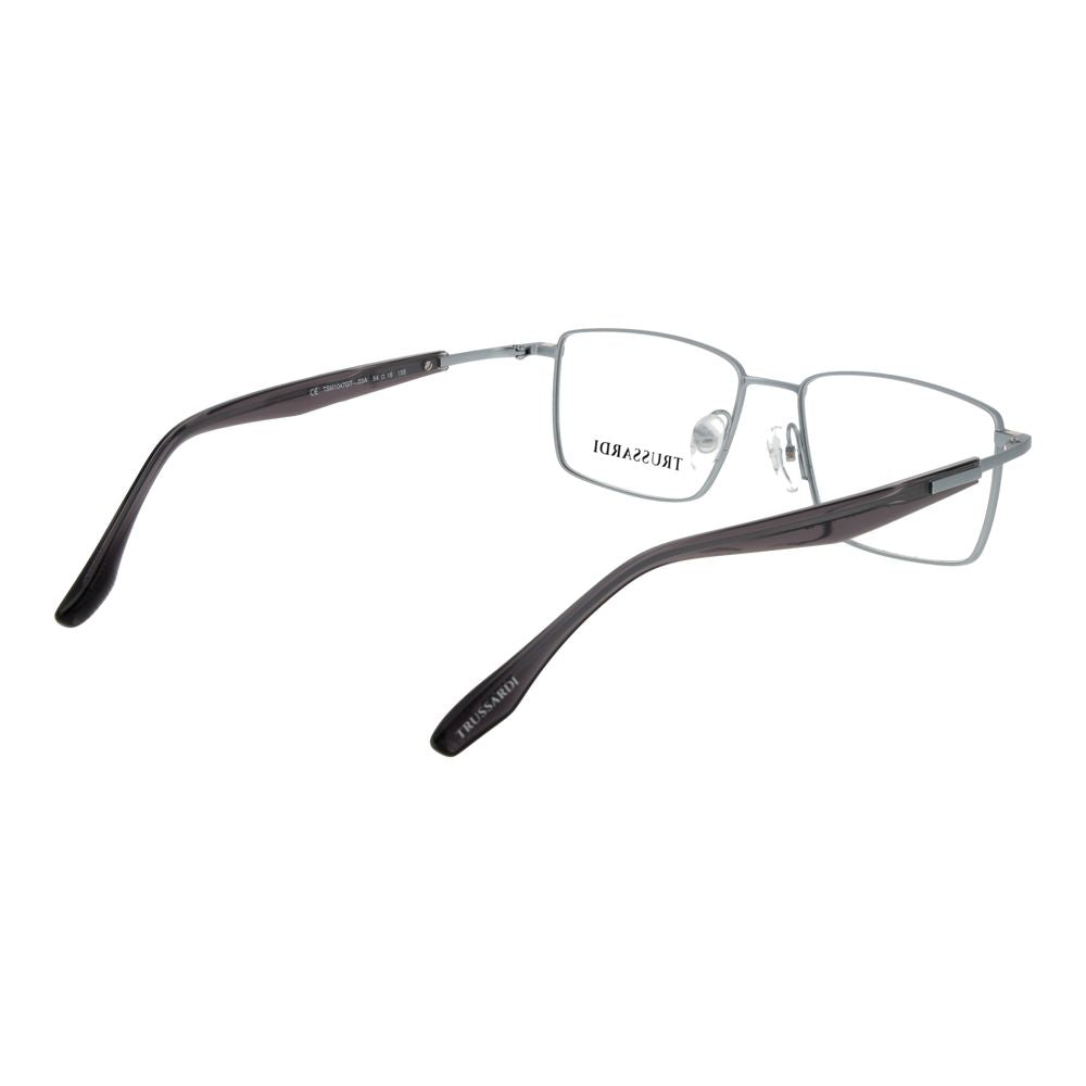Trussardi Silver Titanium Glasses (Frames) Trussardi
