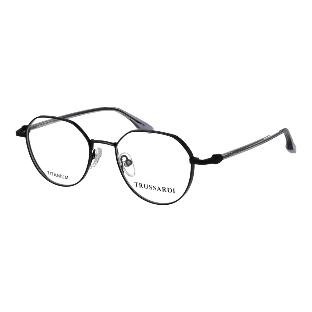 Trussardi Black Titanium Glasses (Frames) Trussardi