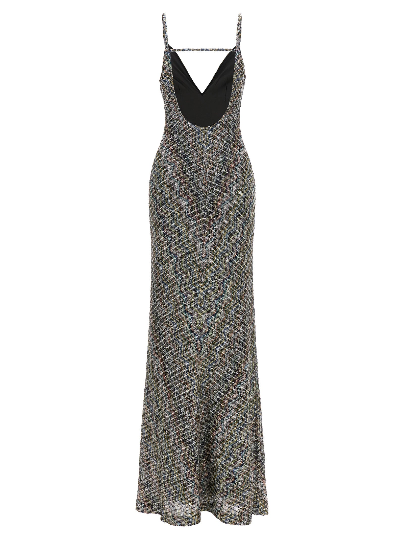 Missoni Multicolor Viscose Long Dress Missoni