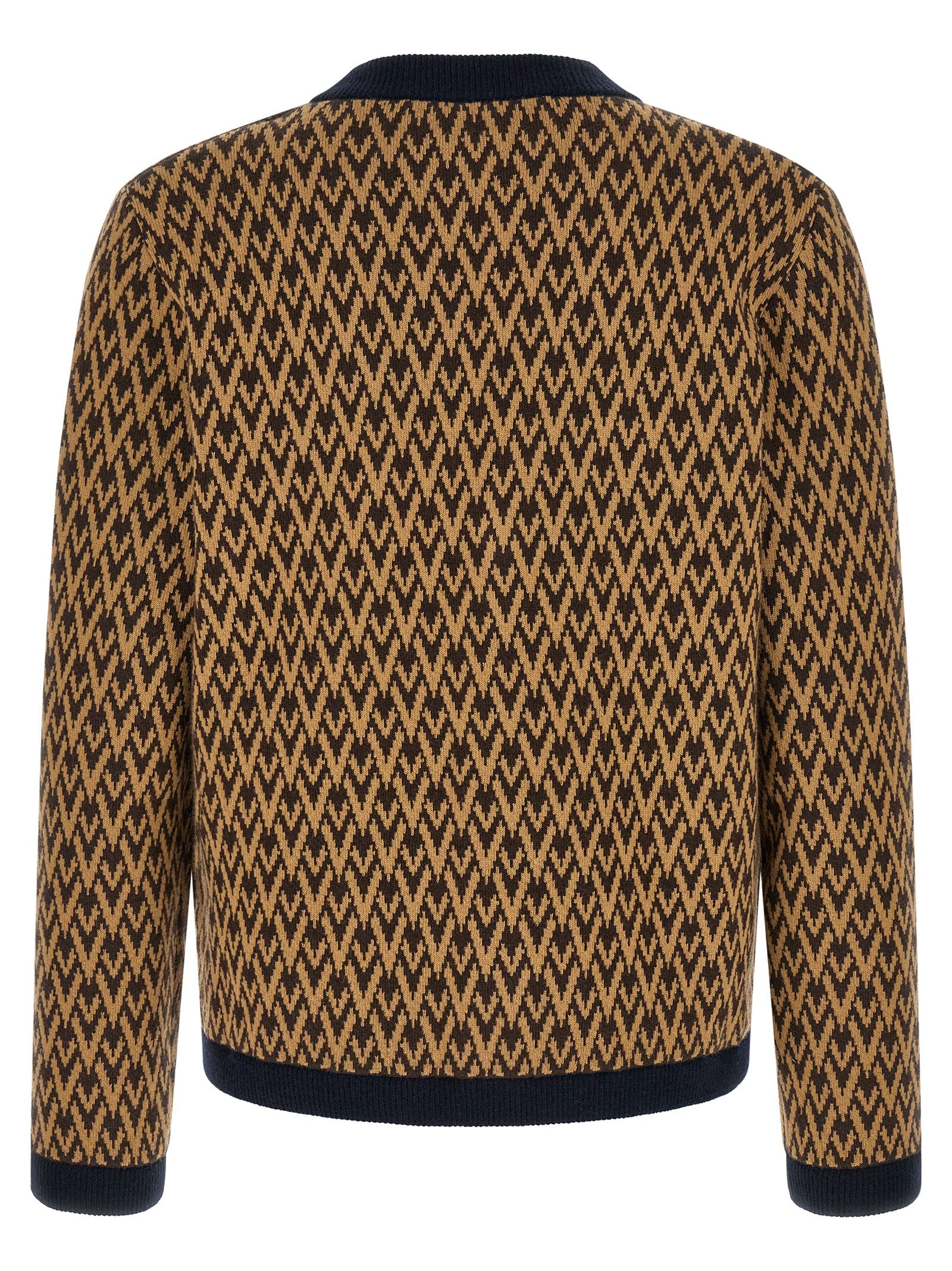 Valentino Garavani Multicolor Cashmere Cardigan Valentino Garavani