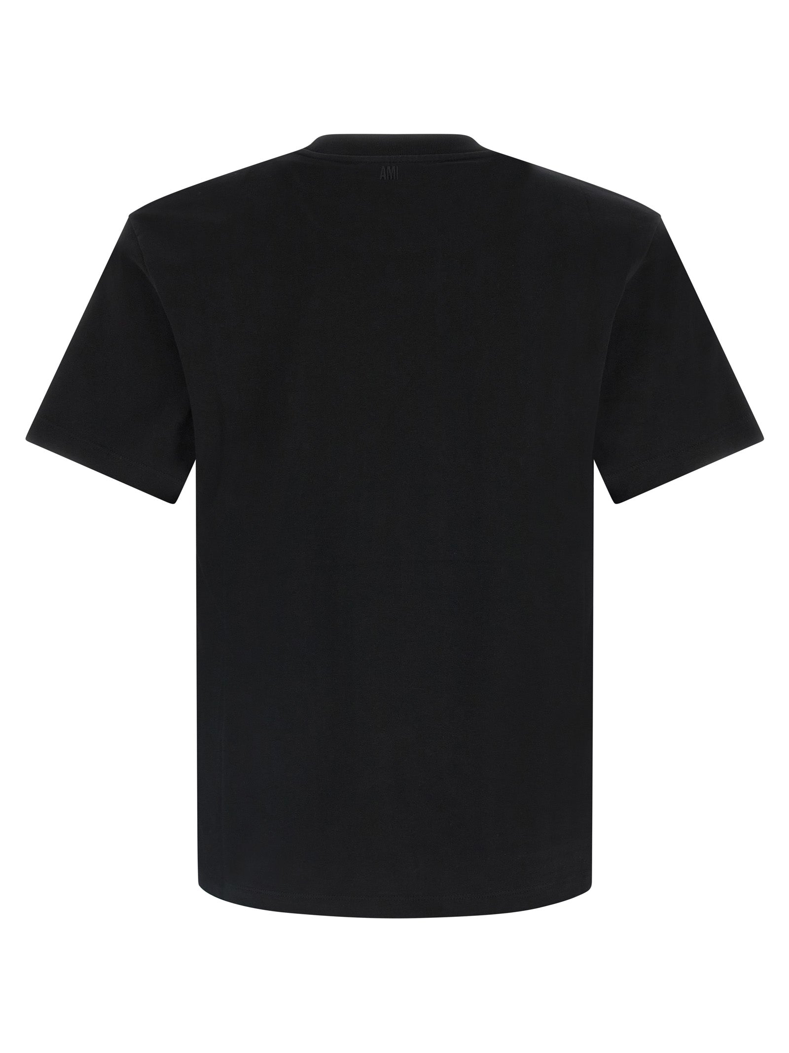Ami Paris Bicolor Cotton T-Shirt Ami Paris