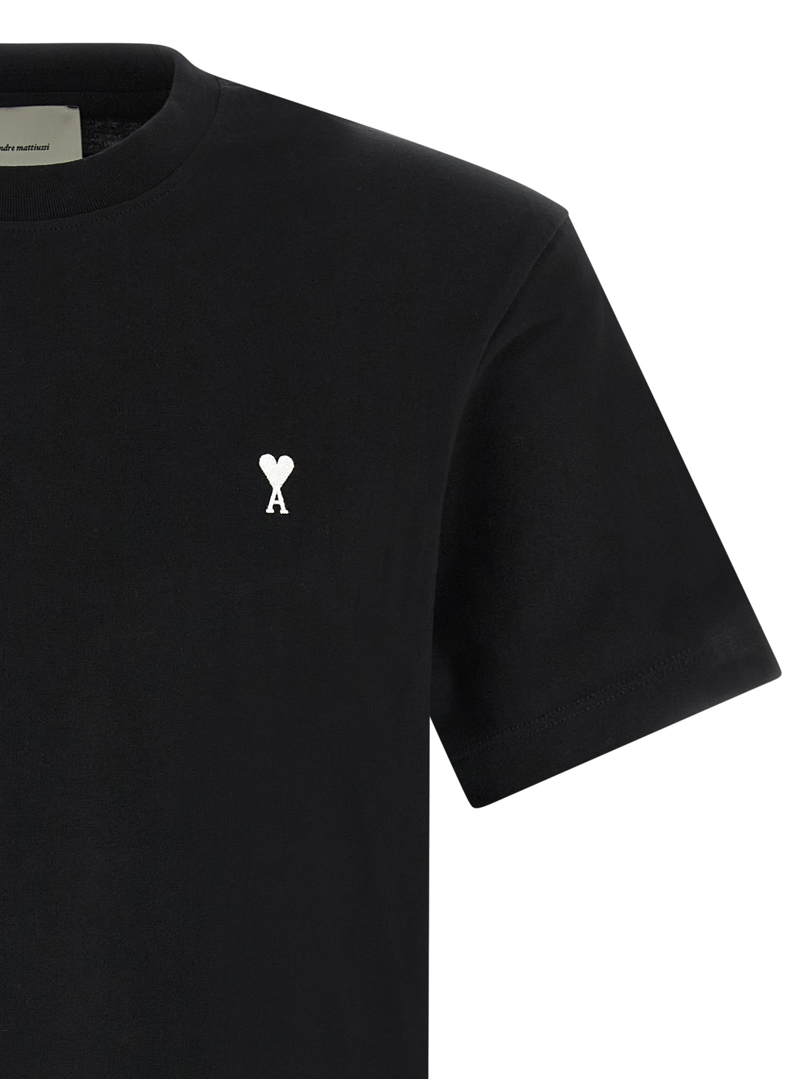 Ami Paris Bicolor Cotton T-Shirt Ami Paris