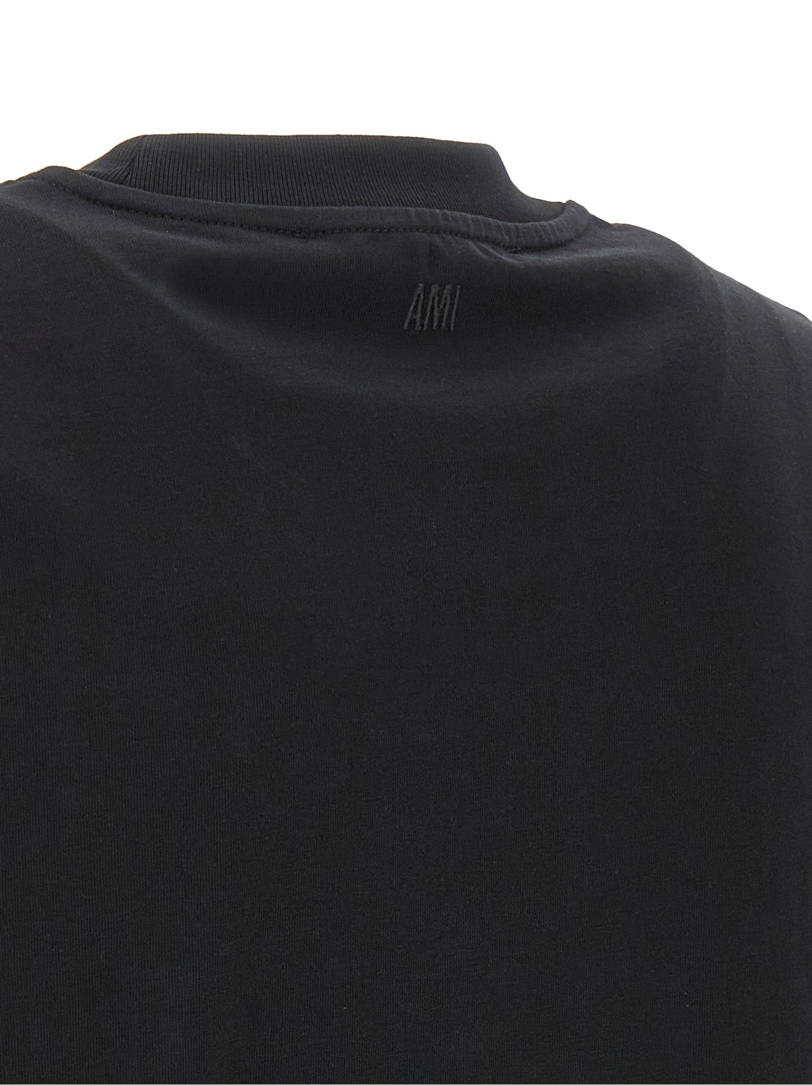 Ami Paris Bicolor Cotton T-Shirt Ami Paris