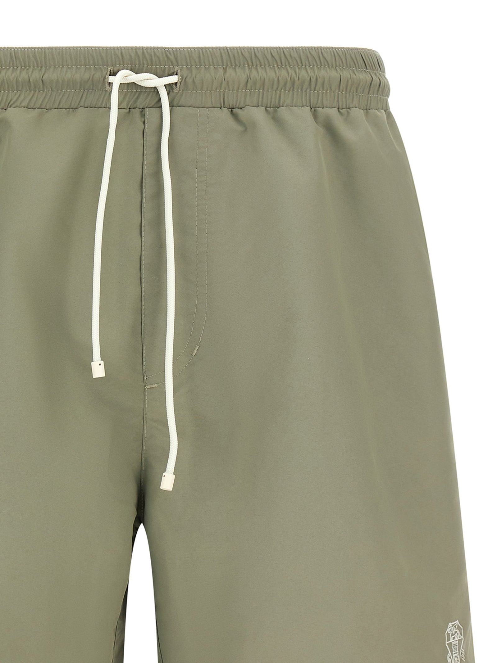 Brunello Cucinelli Bicolor Polyester Swim Shorts Brunello Cucinelli