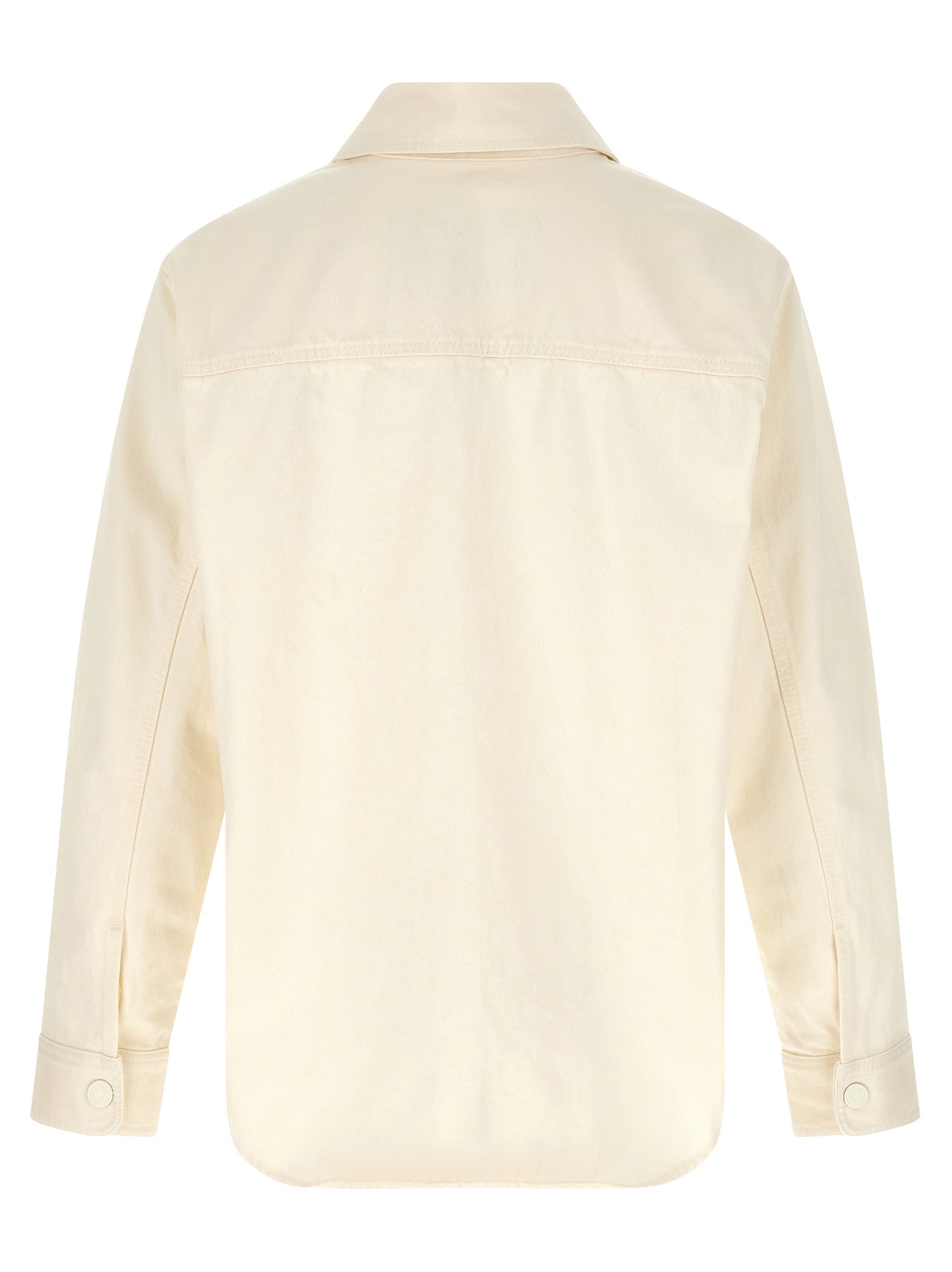 Ami Paris Beige Cotton Blouse Ami Paris