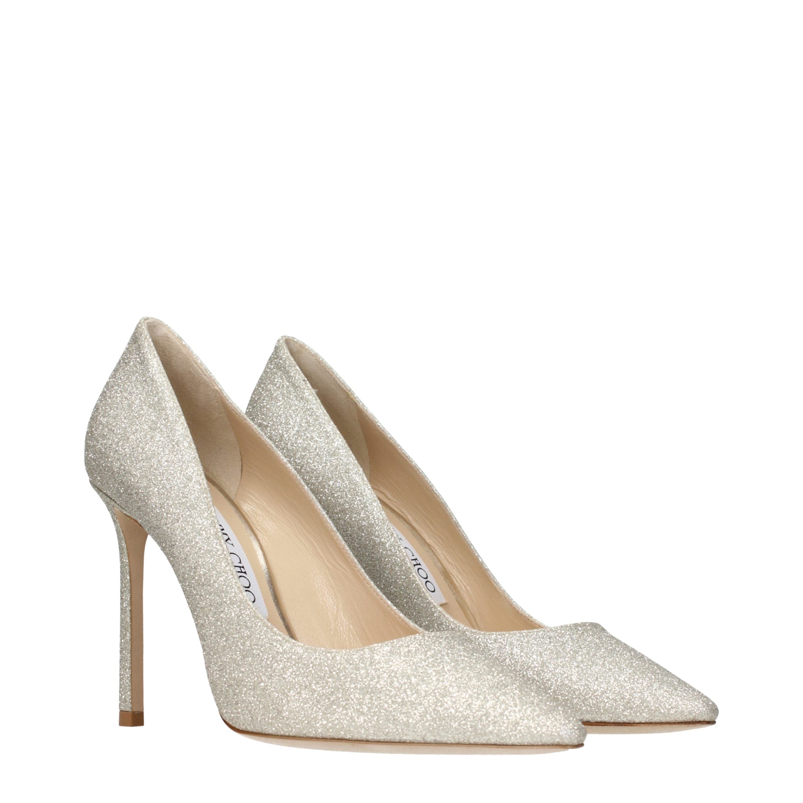 Jimmy Choo Gold Plastic High Heel Pumps Jimmy Choo
