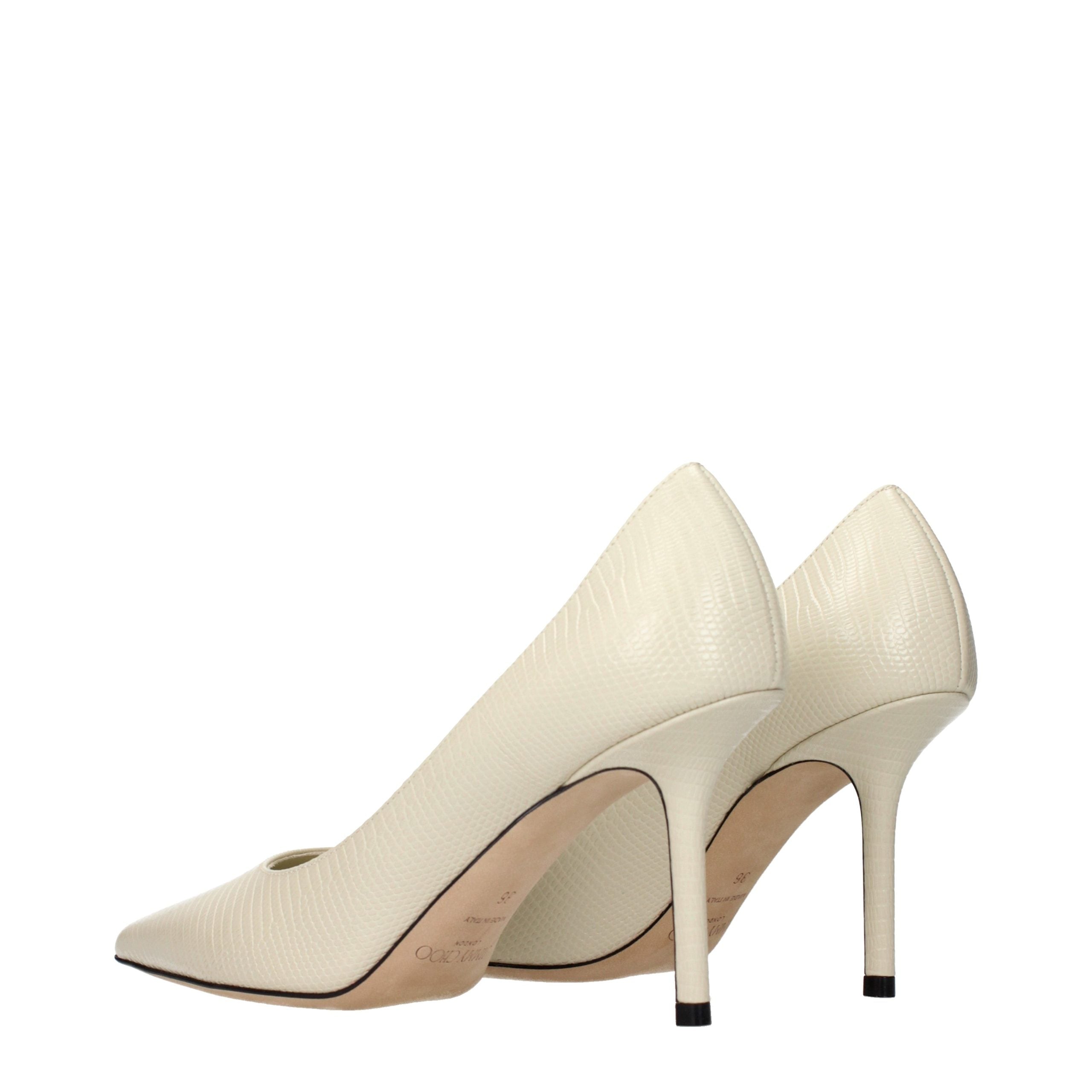 Jimmy Choo Beige Leather High Heel Pumps Jimmy Choo
