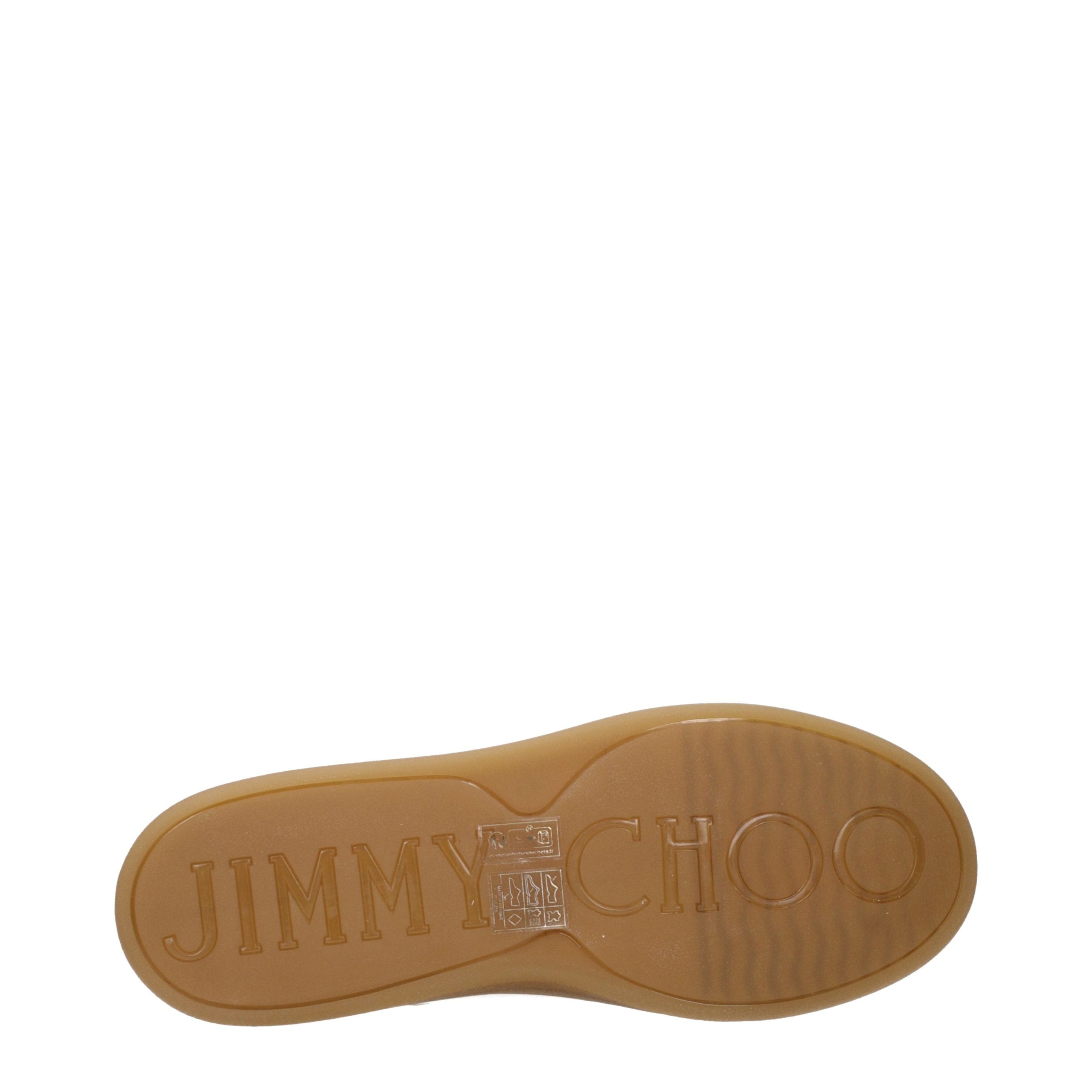 Jimmy Choo Beige Leather Sneakers Jimmy Choo