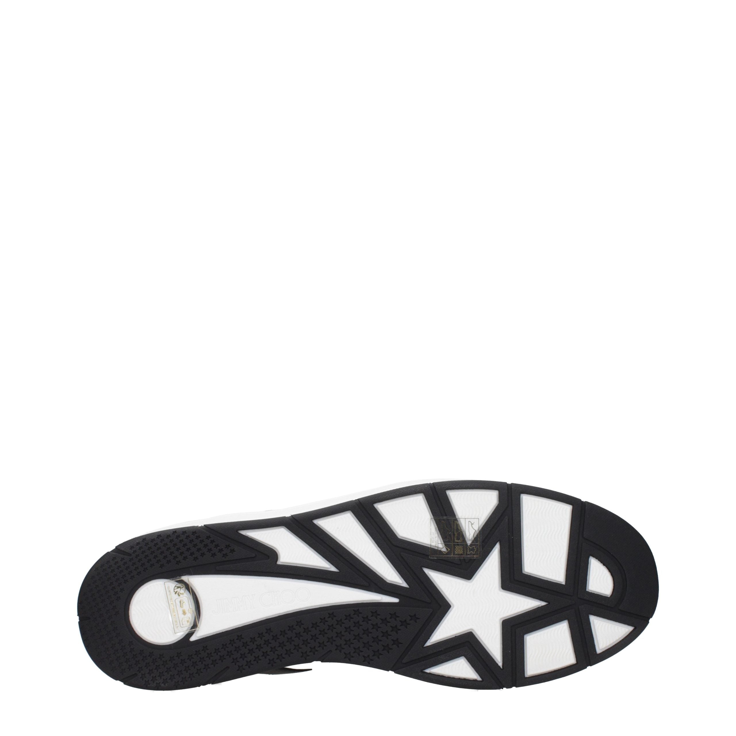 Jimmy Choo Black Leather Sneakers Jimmy Choo