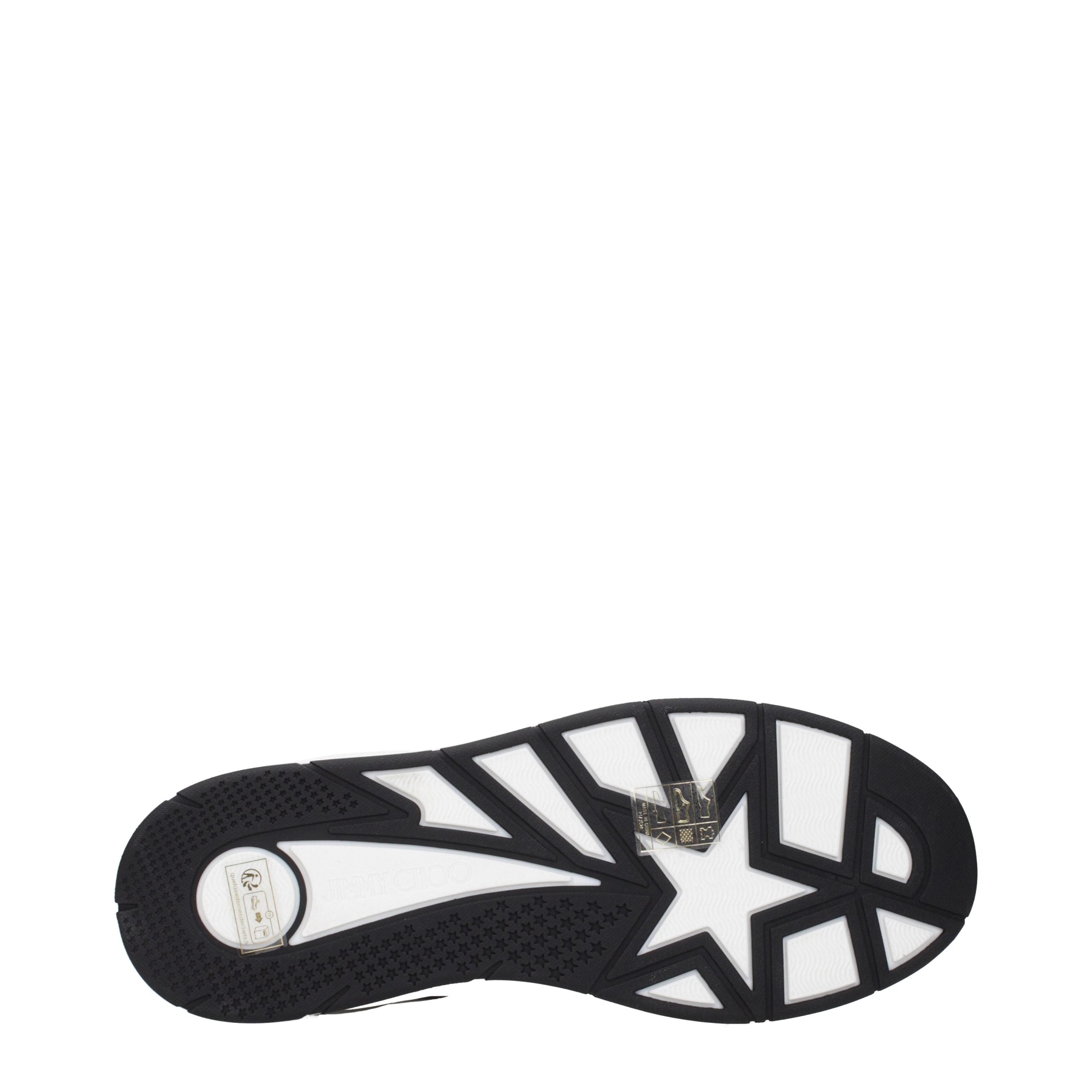 Jimmy Choo Black Leather Low Top Sneakers Jimmy Choo