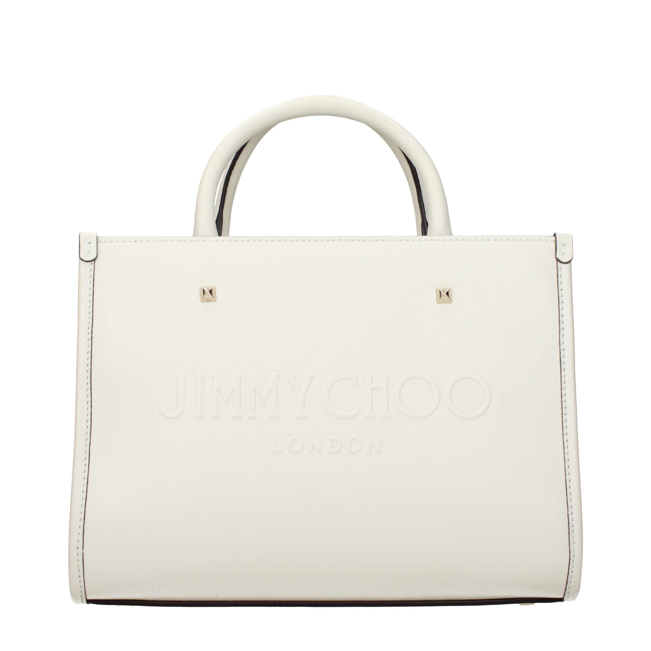 Jimmy Choo White Leather Handbag Jimmy Choo