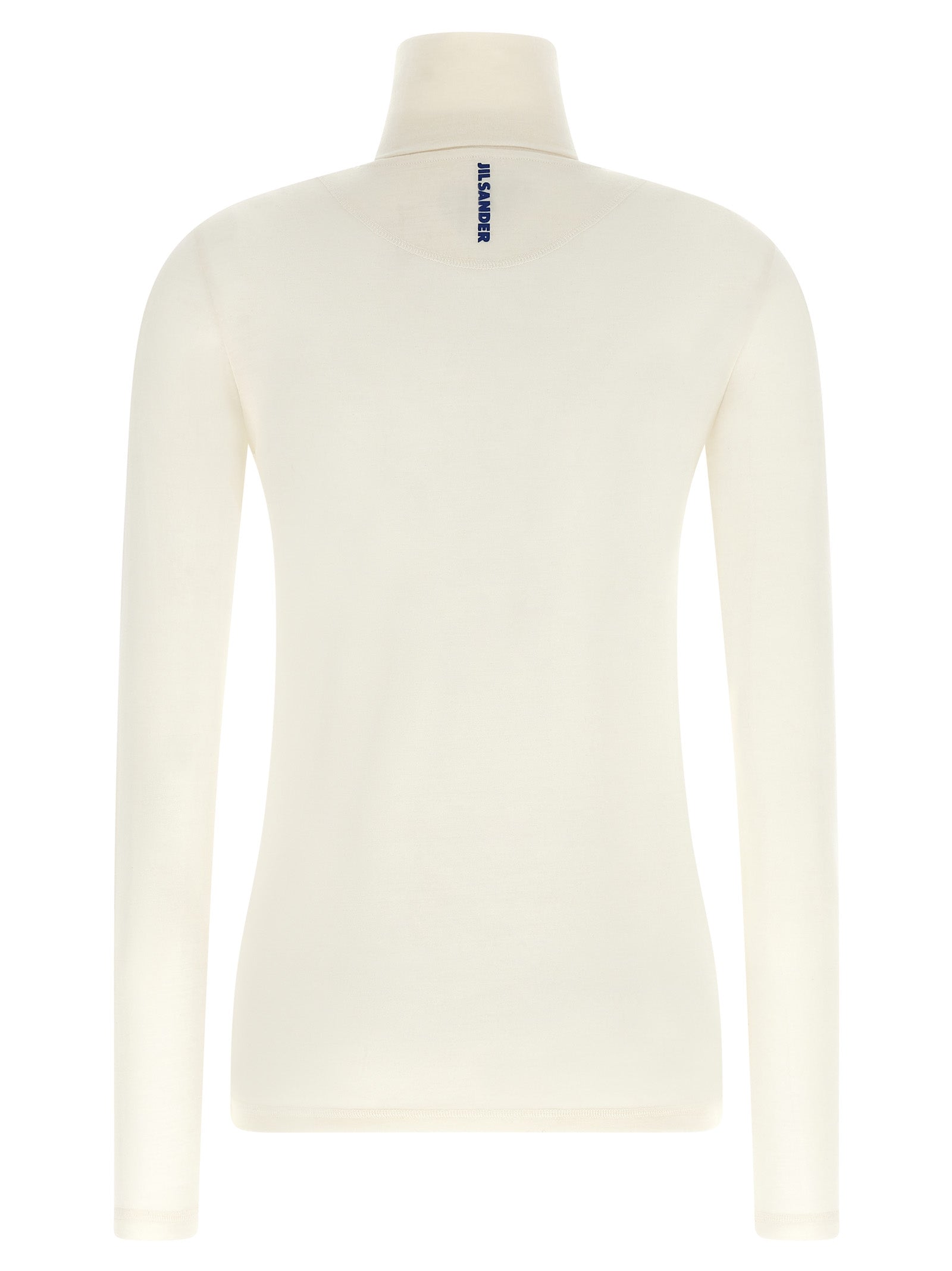 Jil Sander White Polyester Cardigan Jil Sander