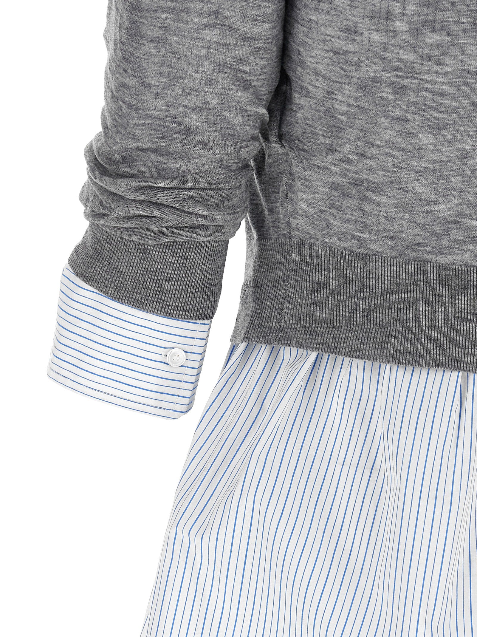 Alexander Wang Gray Wool Blouse Alexander Wang
