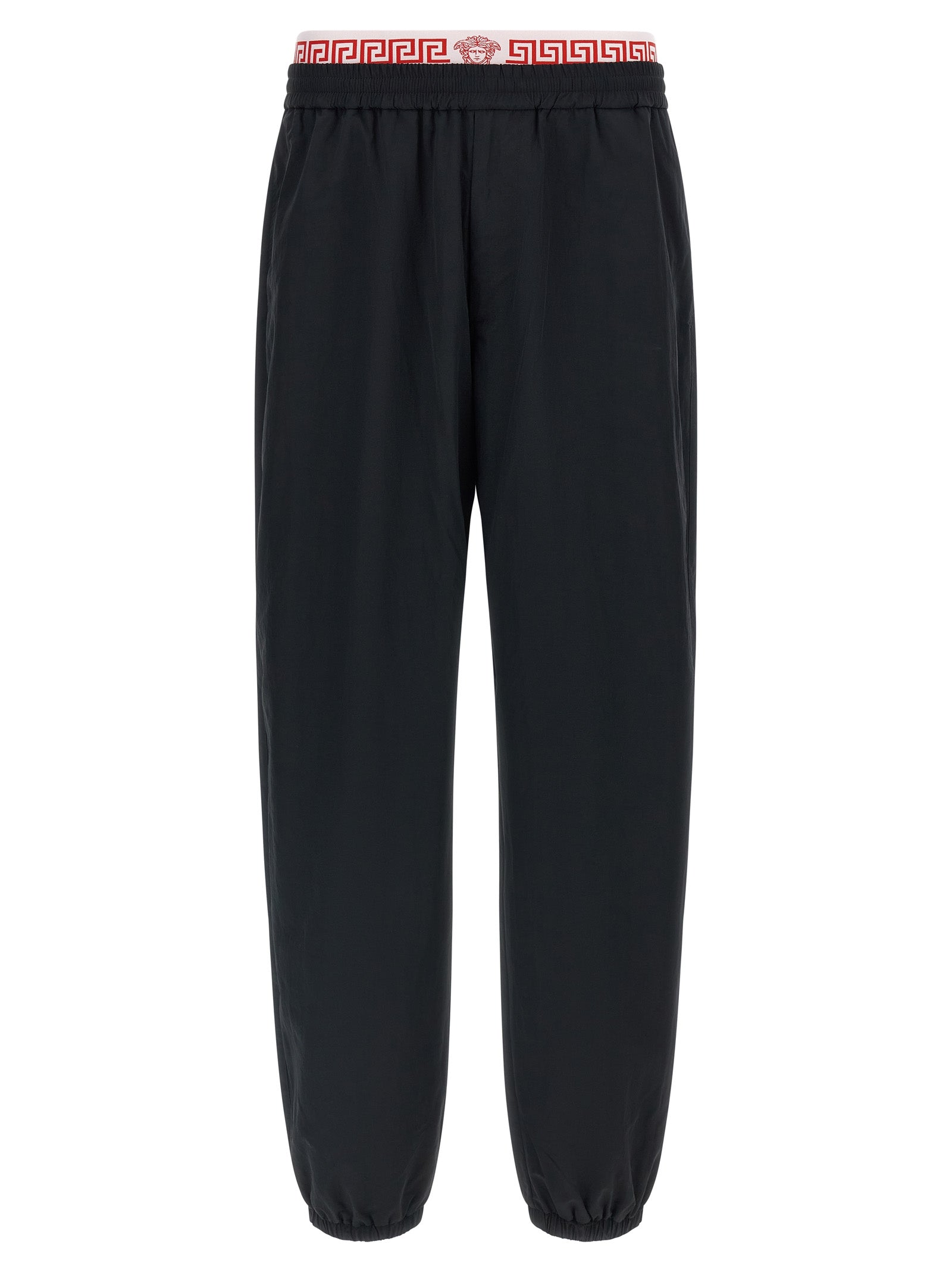 Versace Black Polyamide Joggers (Workout Pants) Versace