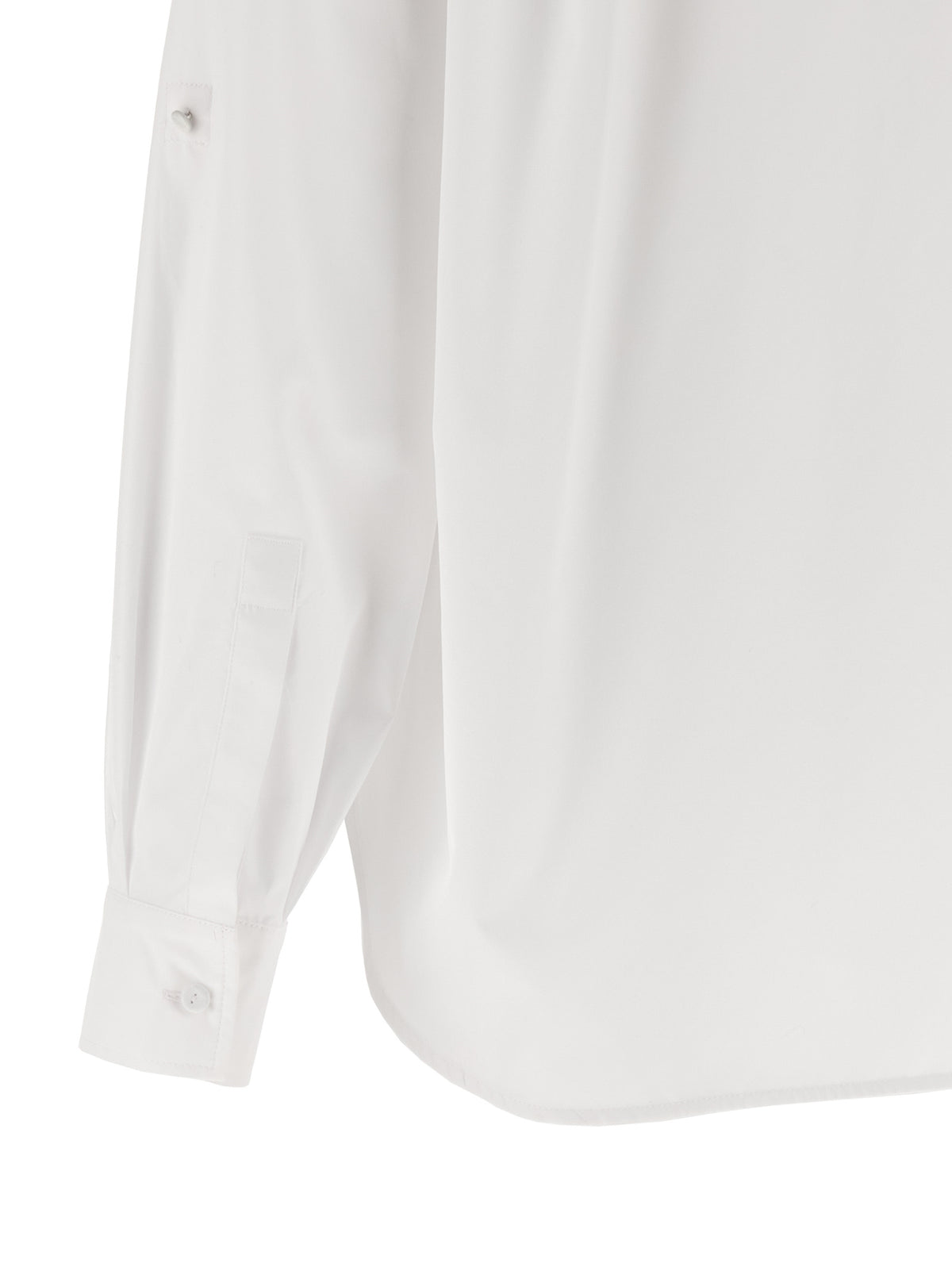 Max Mara White Cotton Blouse Max Mara