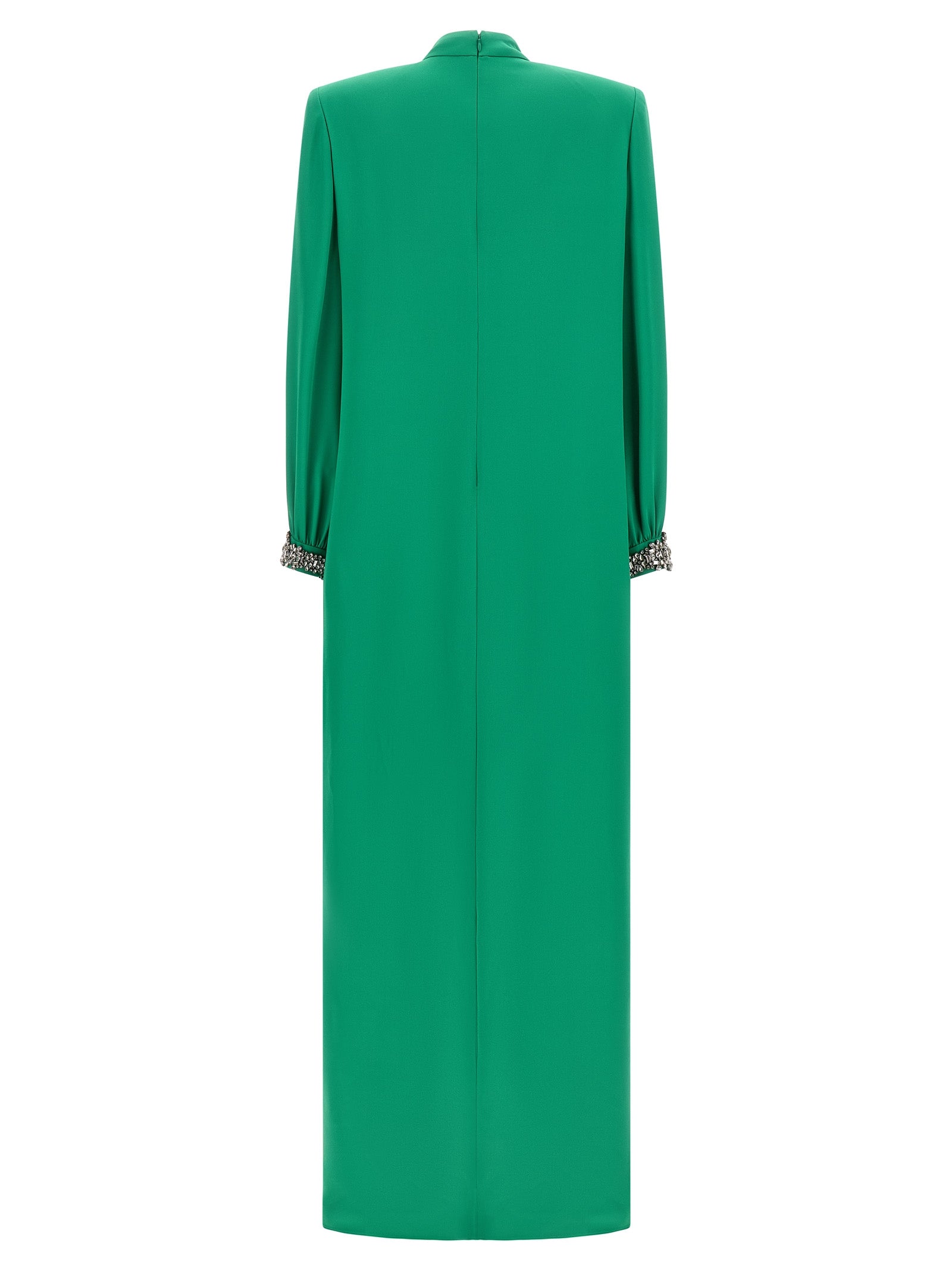 Valentino Garavani Bicolor Silk Long Dress Valentino Garavani