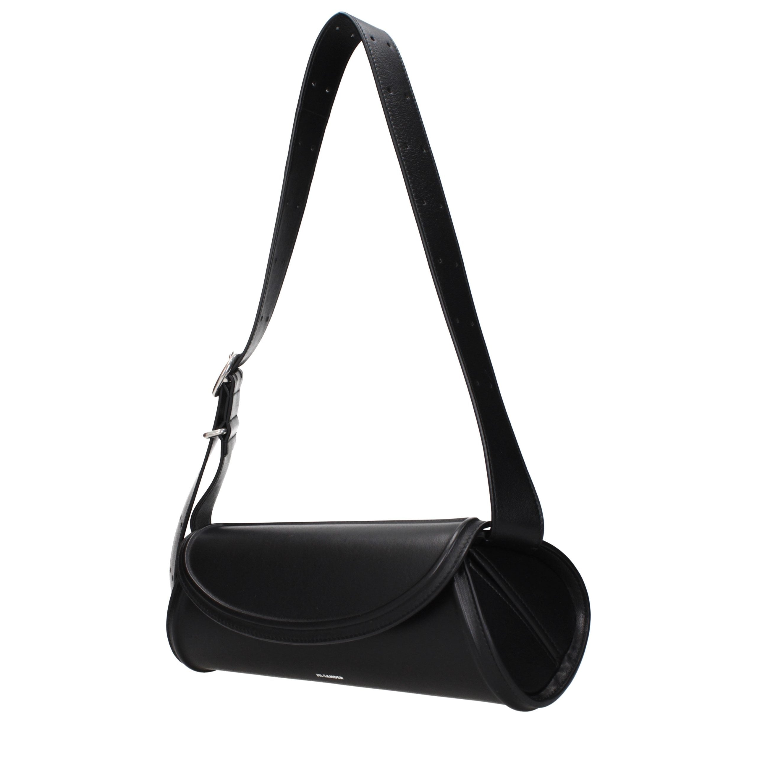 Jil Sander Black Leather Crossbody Bag Jil Sander