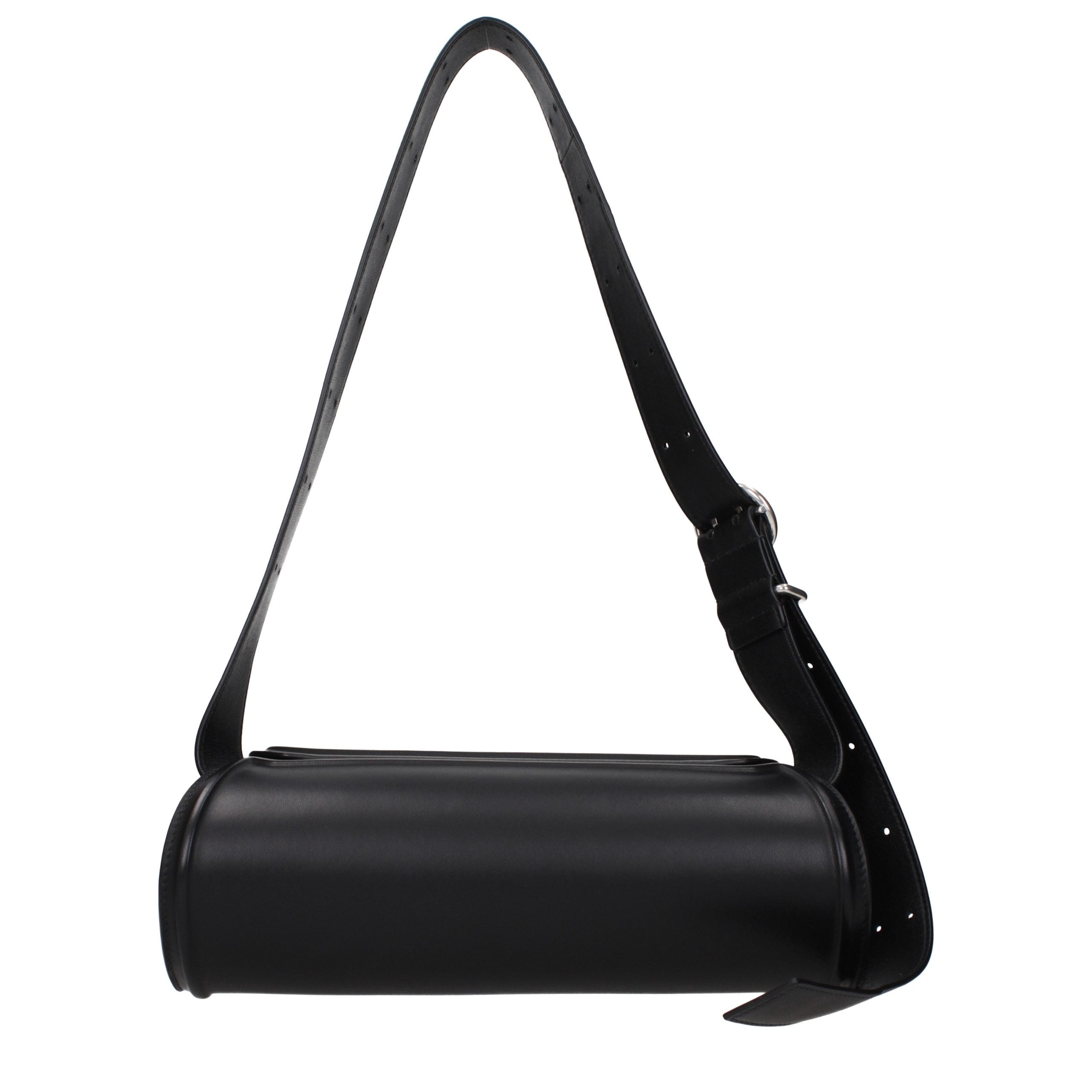 Jil Sander Black Leather Crossbody Bag Jil Sander
