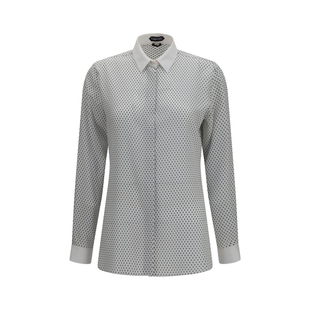 Tom Ford Multicolor Silk Pattern Shirt Tom Ford
