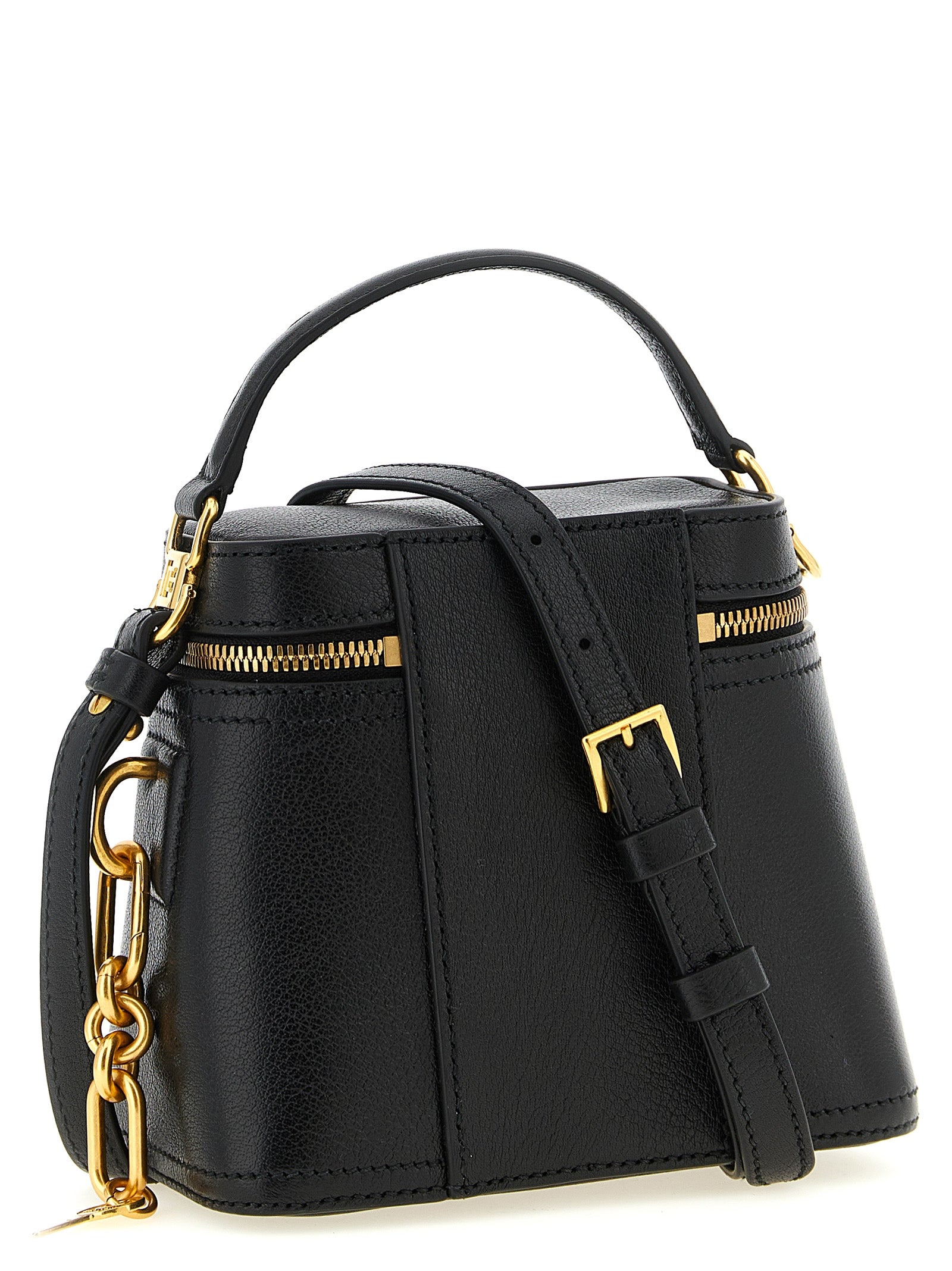 Balmain Black Calfskin Handbag Balmain