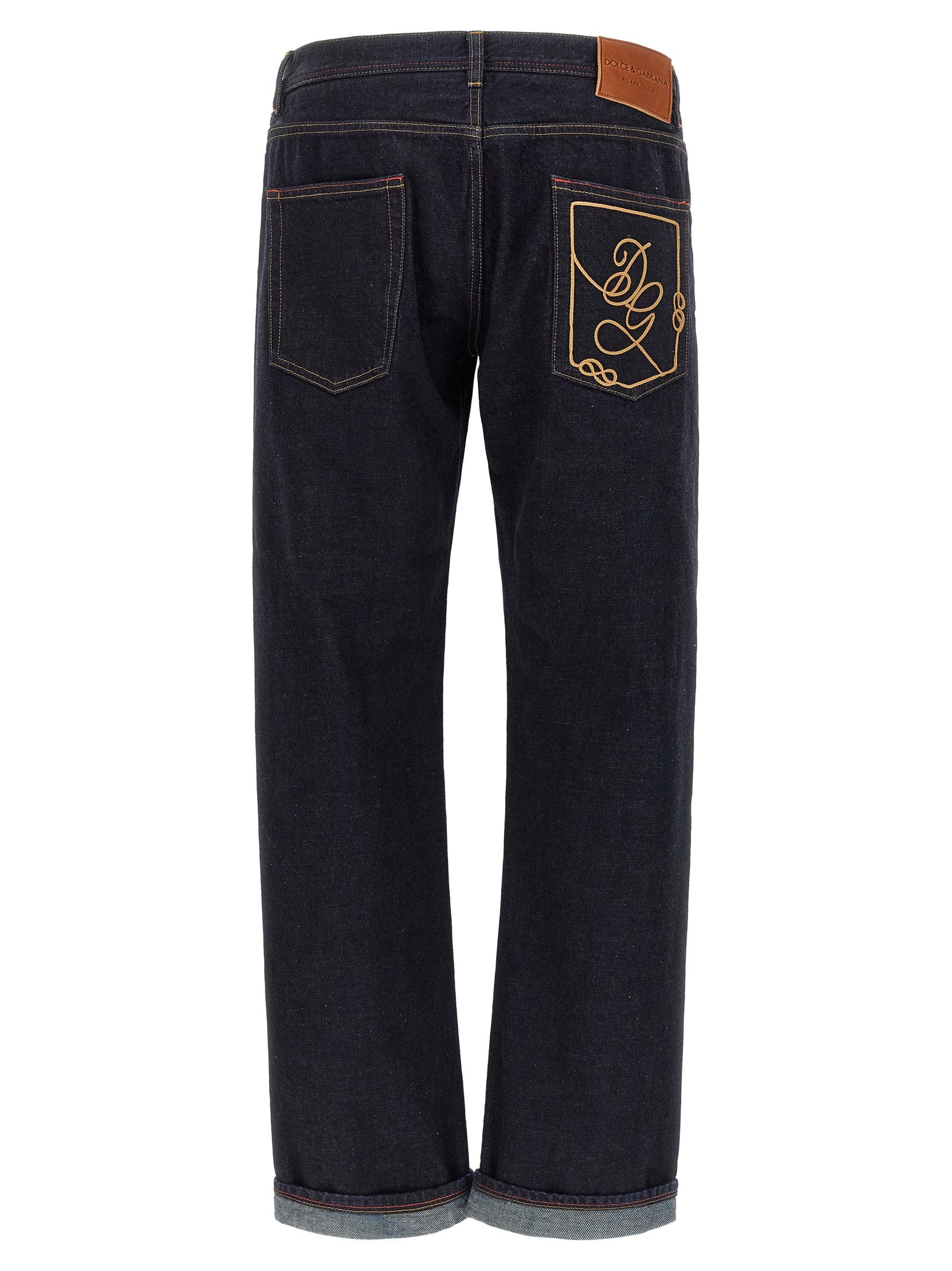Dolce & Gabbana Blue Cotton Jeans Denim Dolce & Gabbana