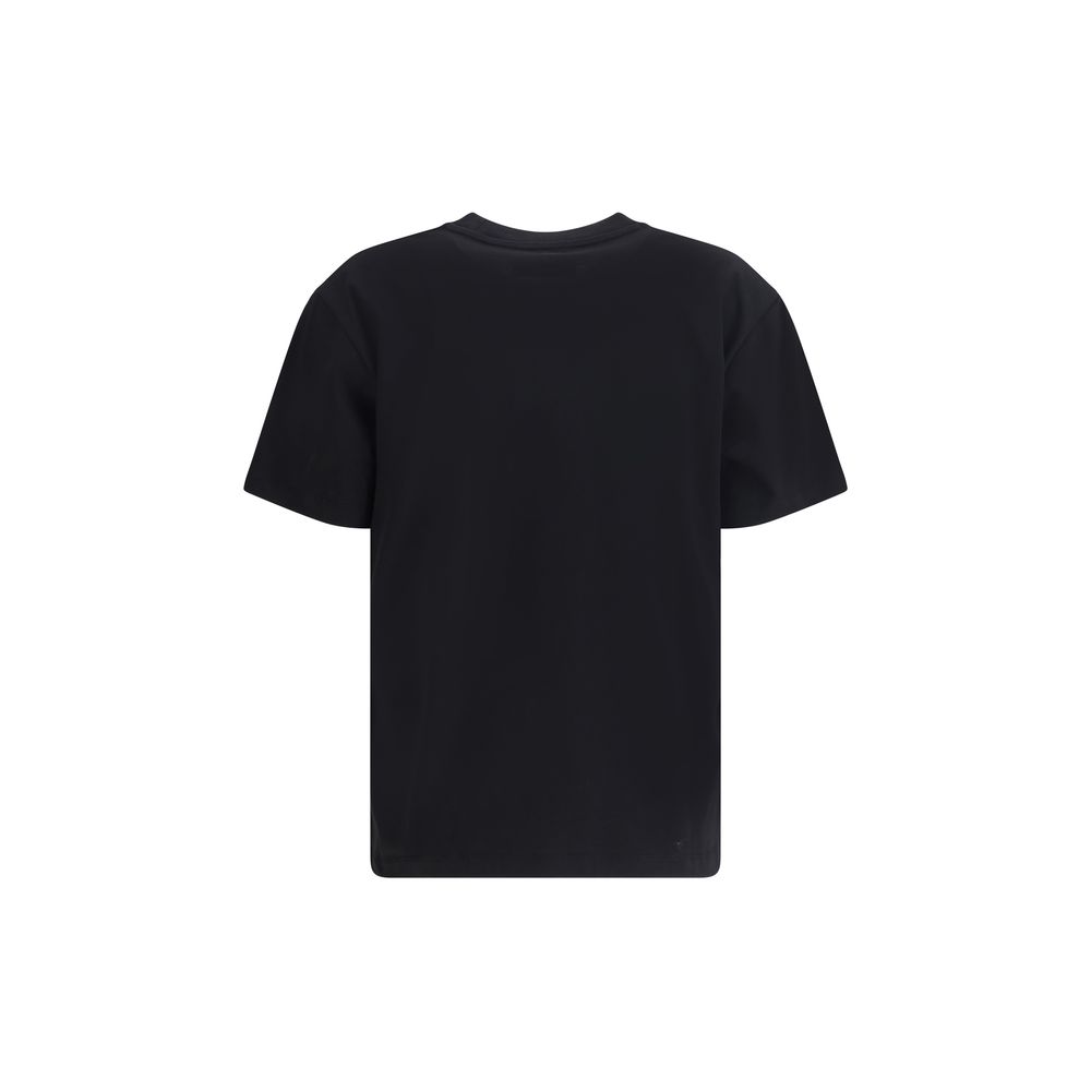 Ami Paris Black Cotton T-Shirt Ami Paris