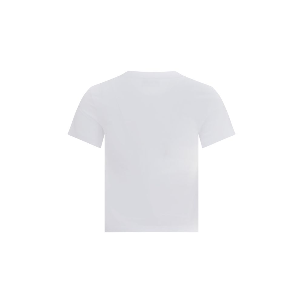 Ami Paris White Cotton T-Shirt Ami Paris