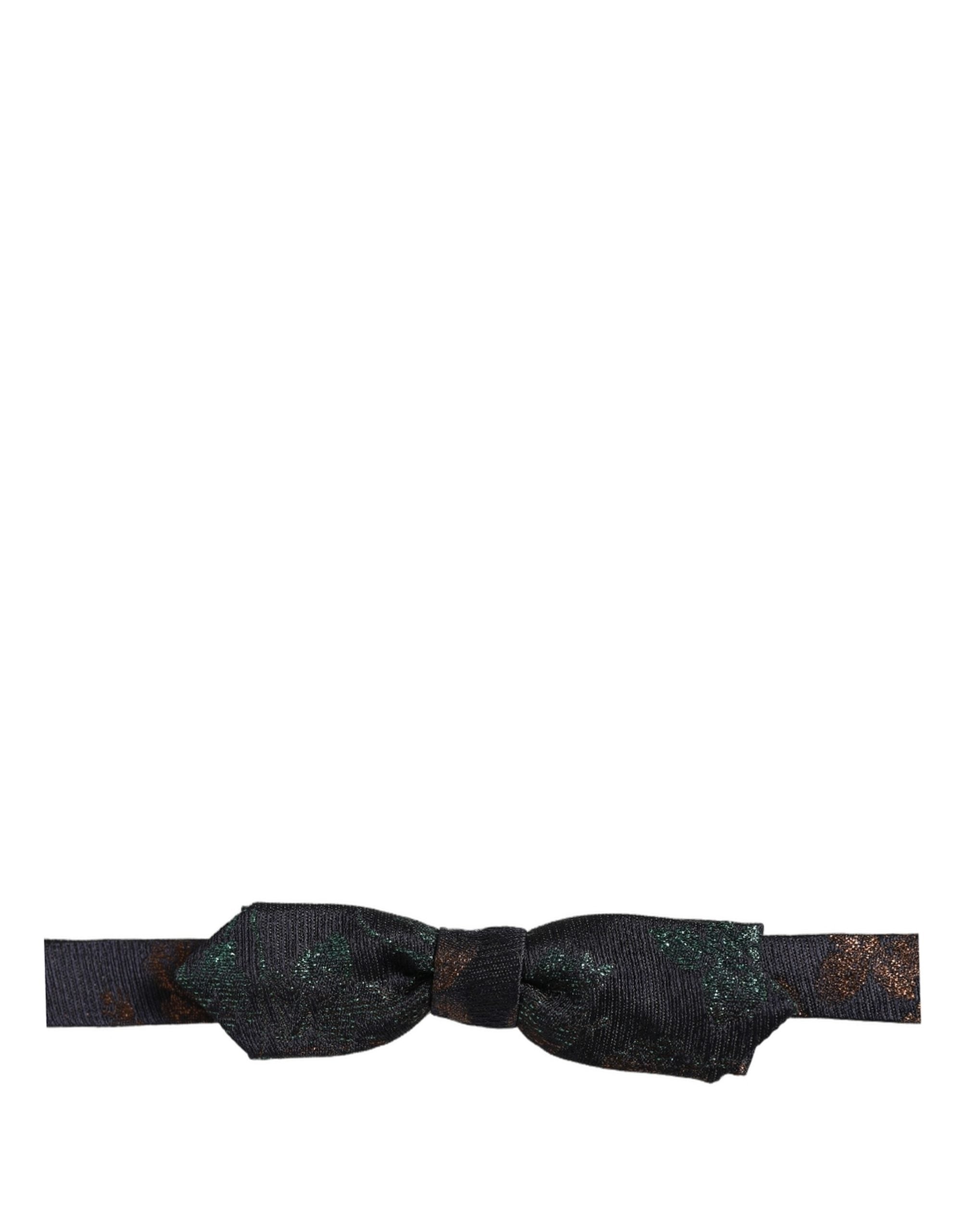 Dolce & Gabbana Men Multicolor 100% Silk Adjustable Neck Papillon Bow Tie Dolce & Gabbana
