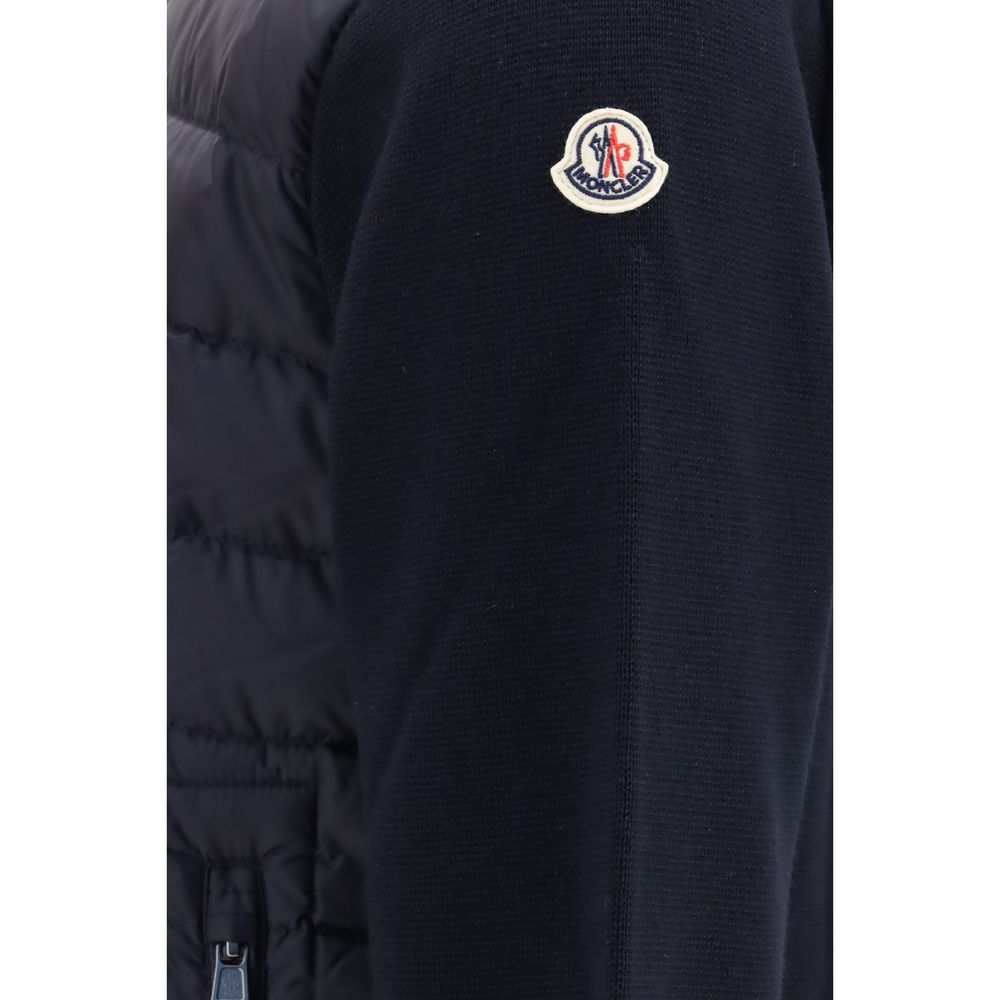 Moncler Blue Goose Down Full-Length Jacket Moncler