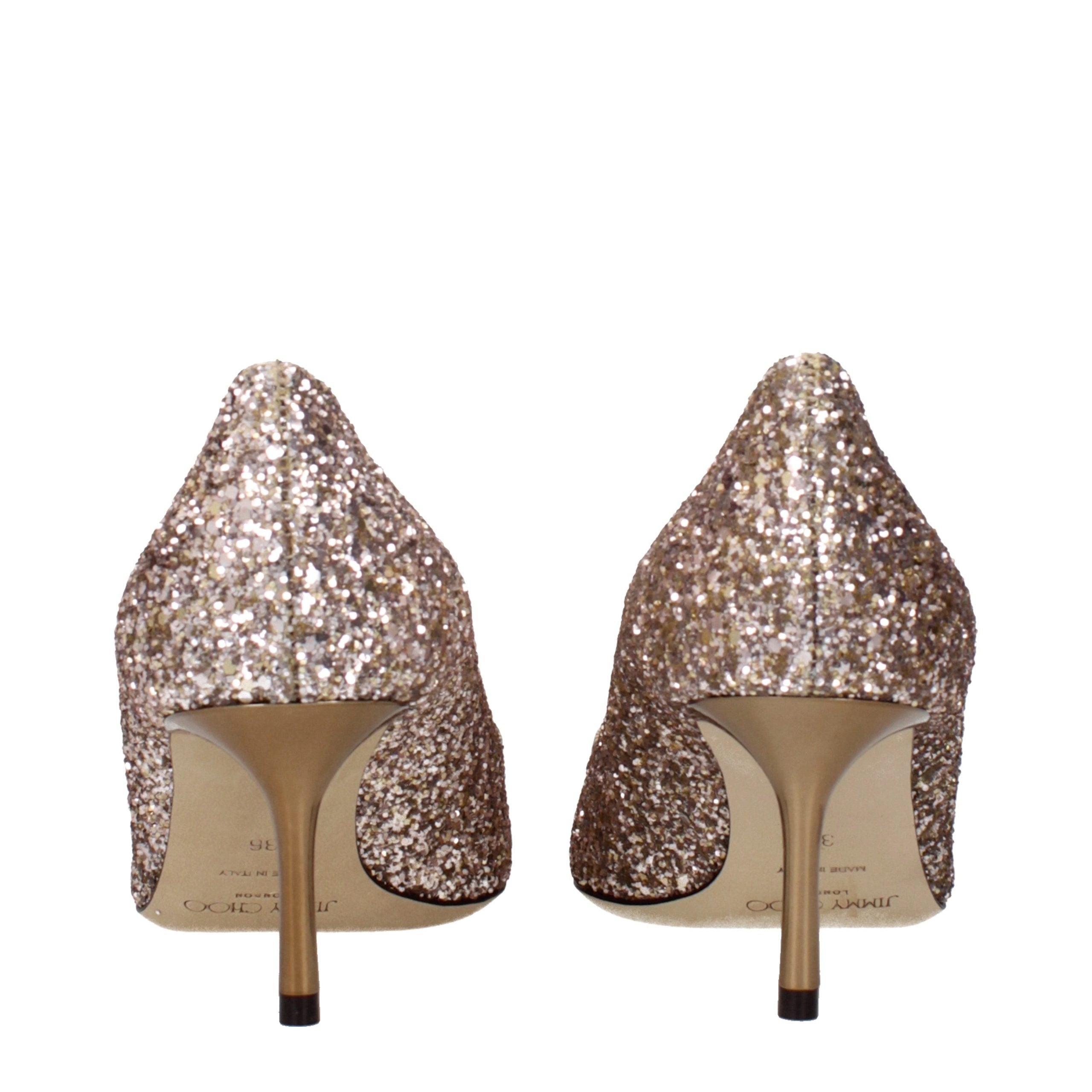 Jimmy Choo Pink Plastic Mid Heel Pumps Jimmy Choo
