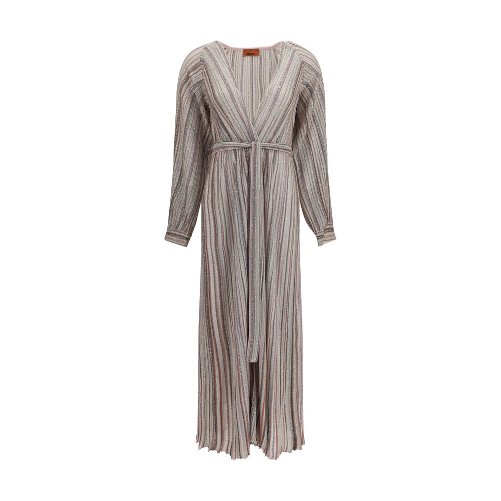 Missoni Multicolor Viscose Cocktail Dress Missoni