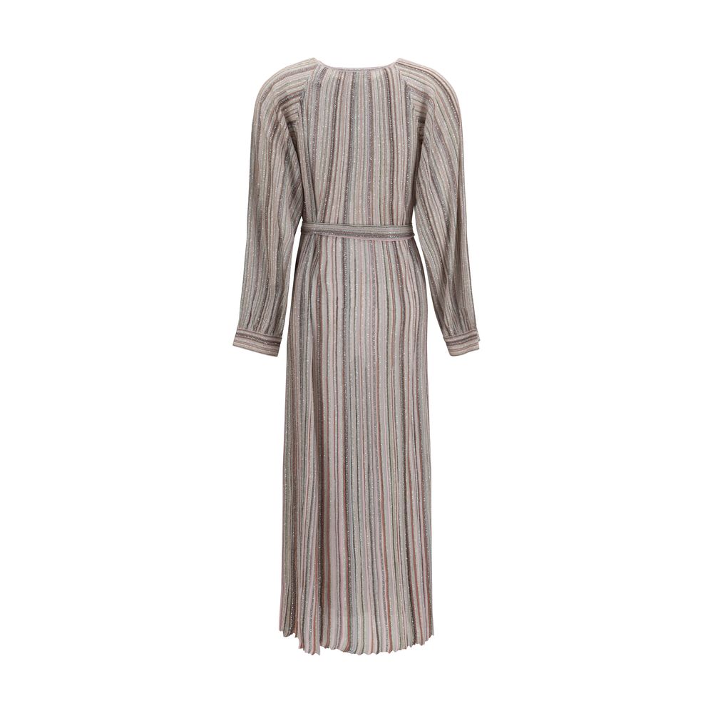 Missoni Multicolor Viscose Cocktail Dress Missoni