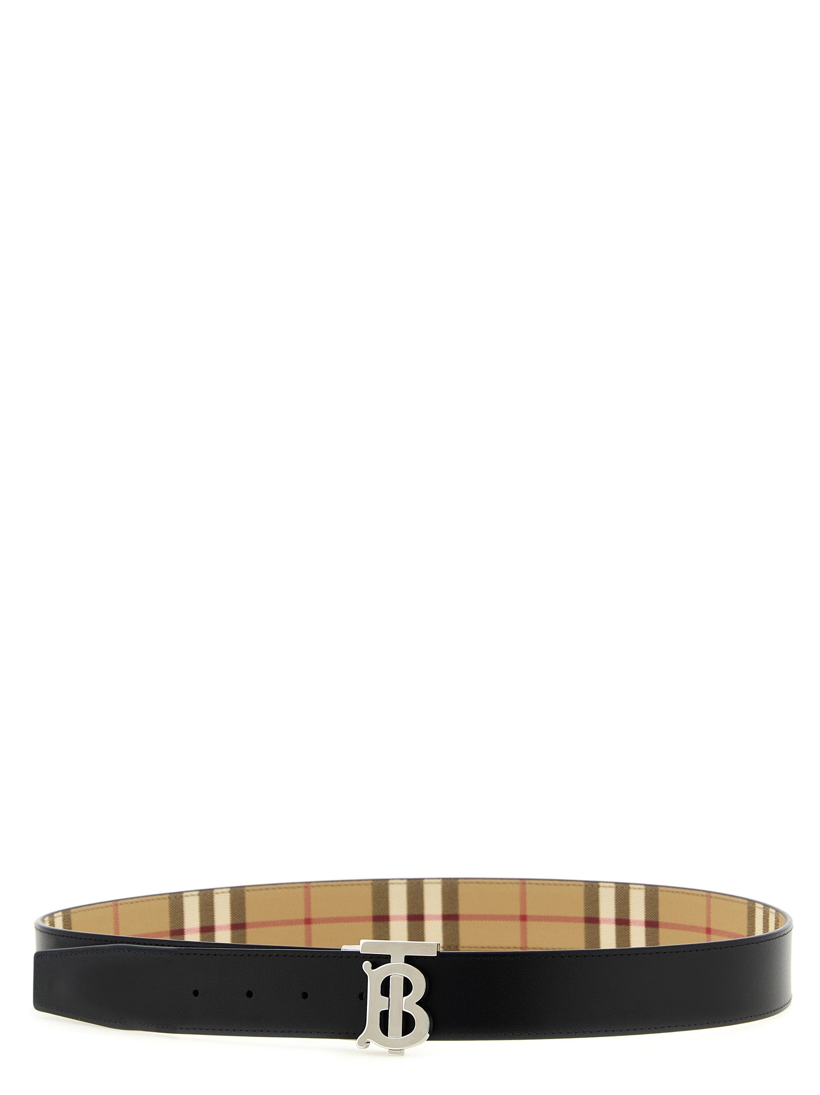 Burberry Beige Polyethylene Belt Burberry