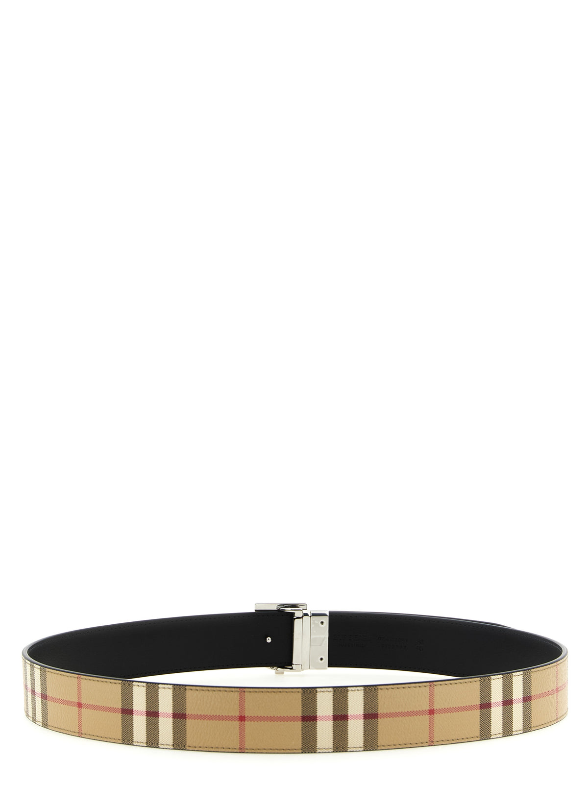Burberry Beige Polyethylene Belt Burberry