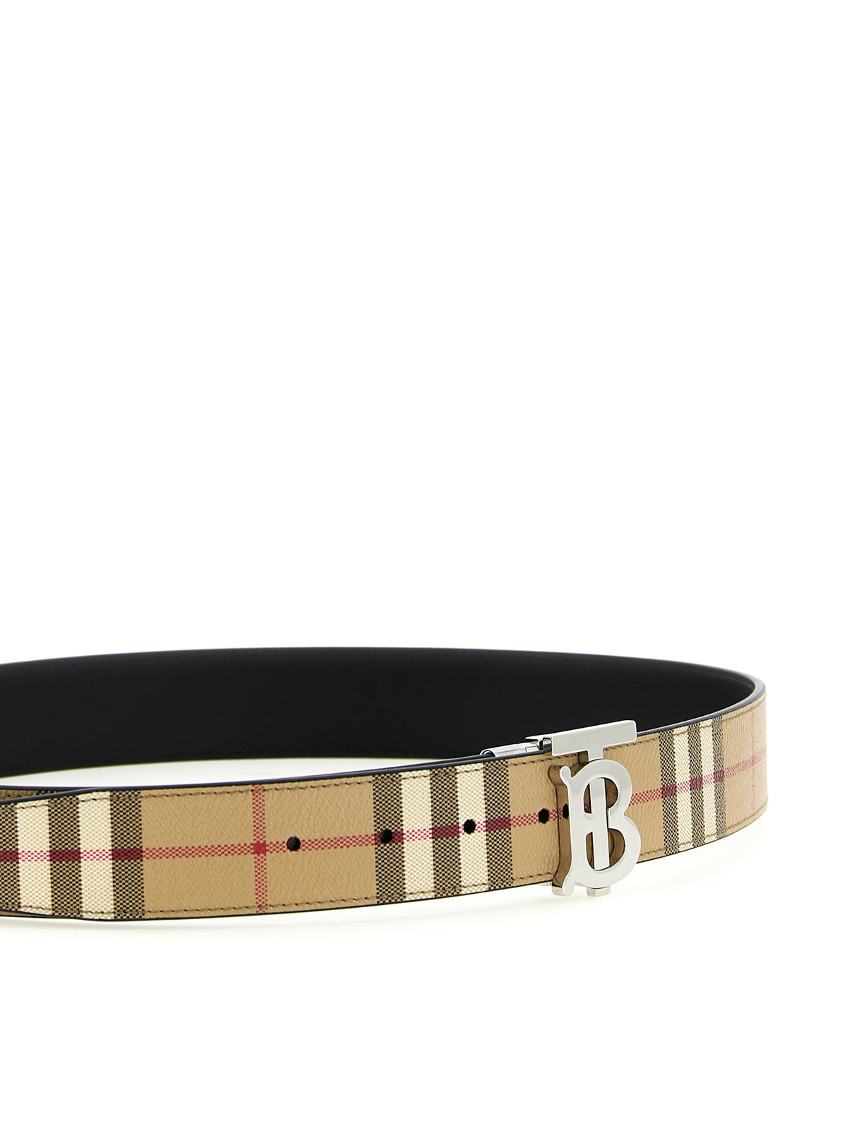 Burberry Beige Polyethylene Belt Burberry