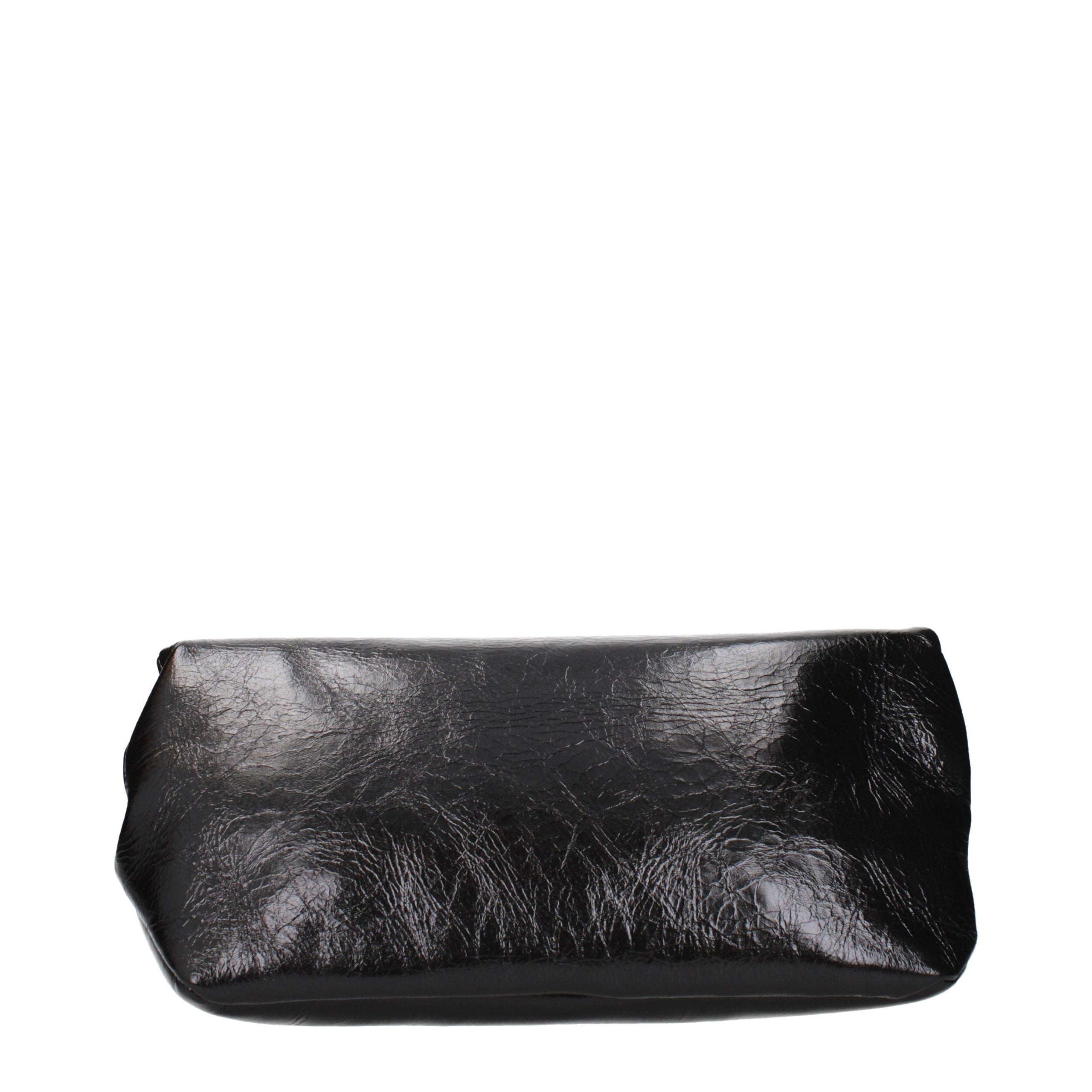 Jil Sander Black Leather Clutch Bag Jil Sander