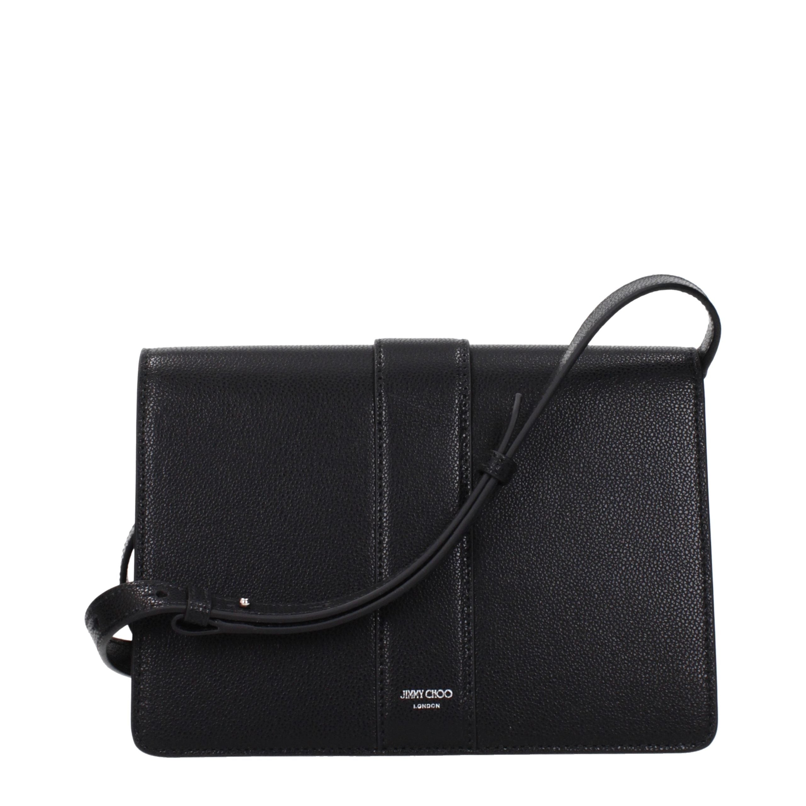 Jimmy Choo Black Leather Crossbody Bag Jimmy Choo