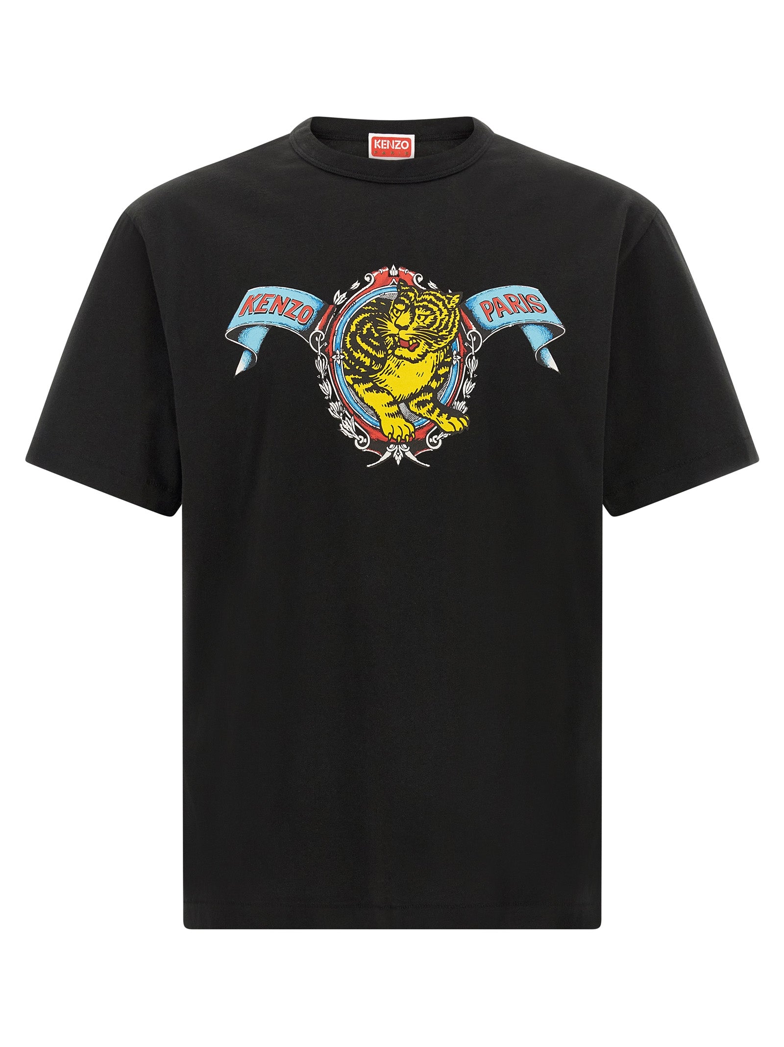 Kenzo Black Cotton T-Shirt Kenzo