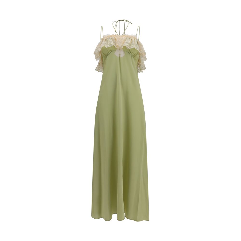 Chloé Bicolor Silk Casual Dress Chloé