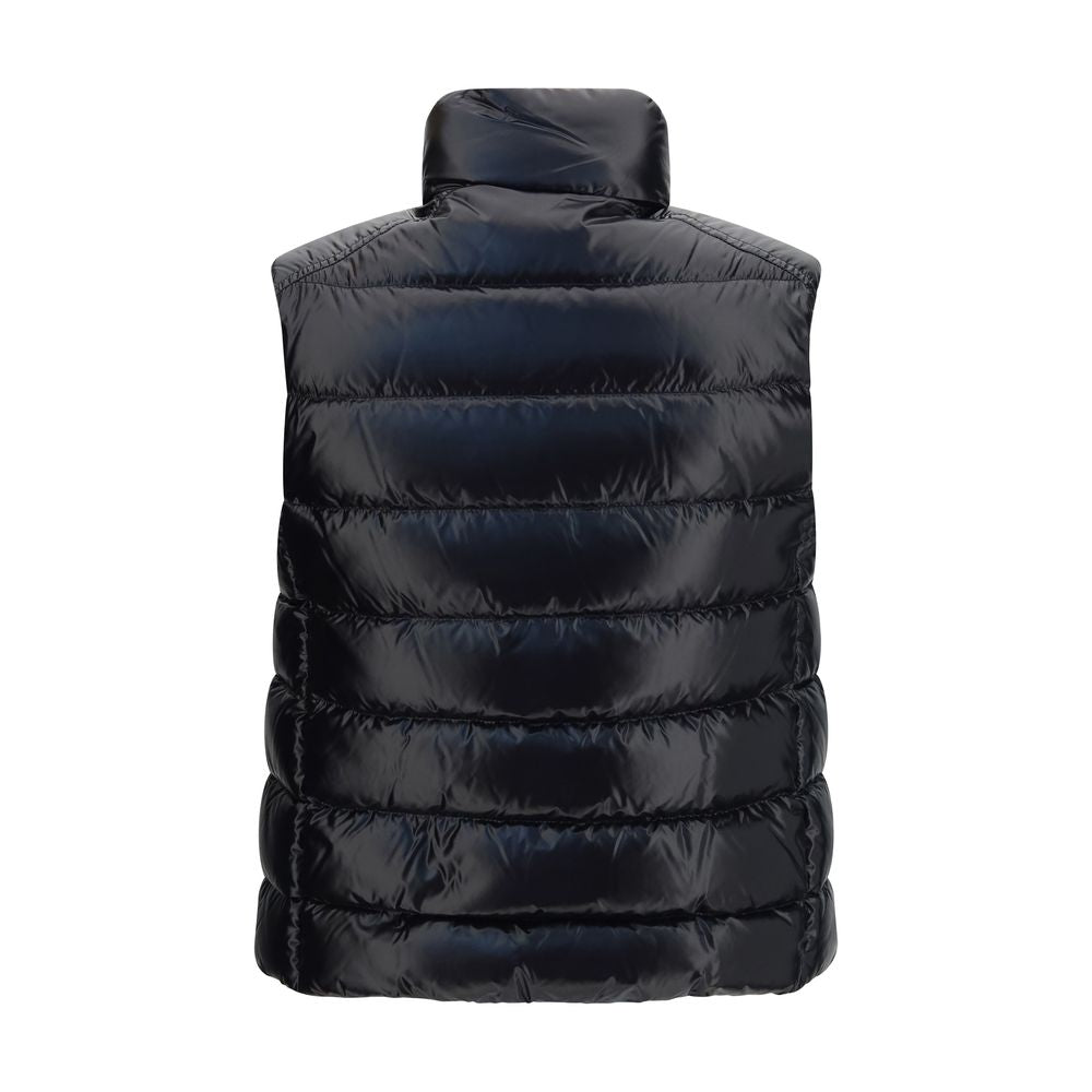 Moncler Black Polyamide Sleeveless Jacket Moncler