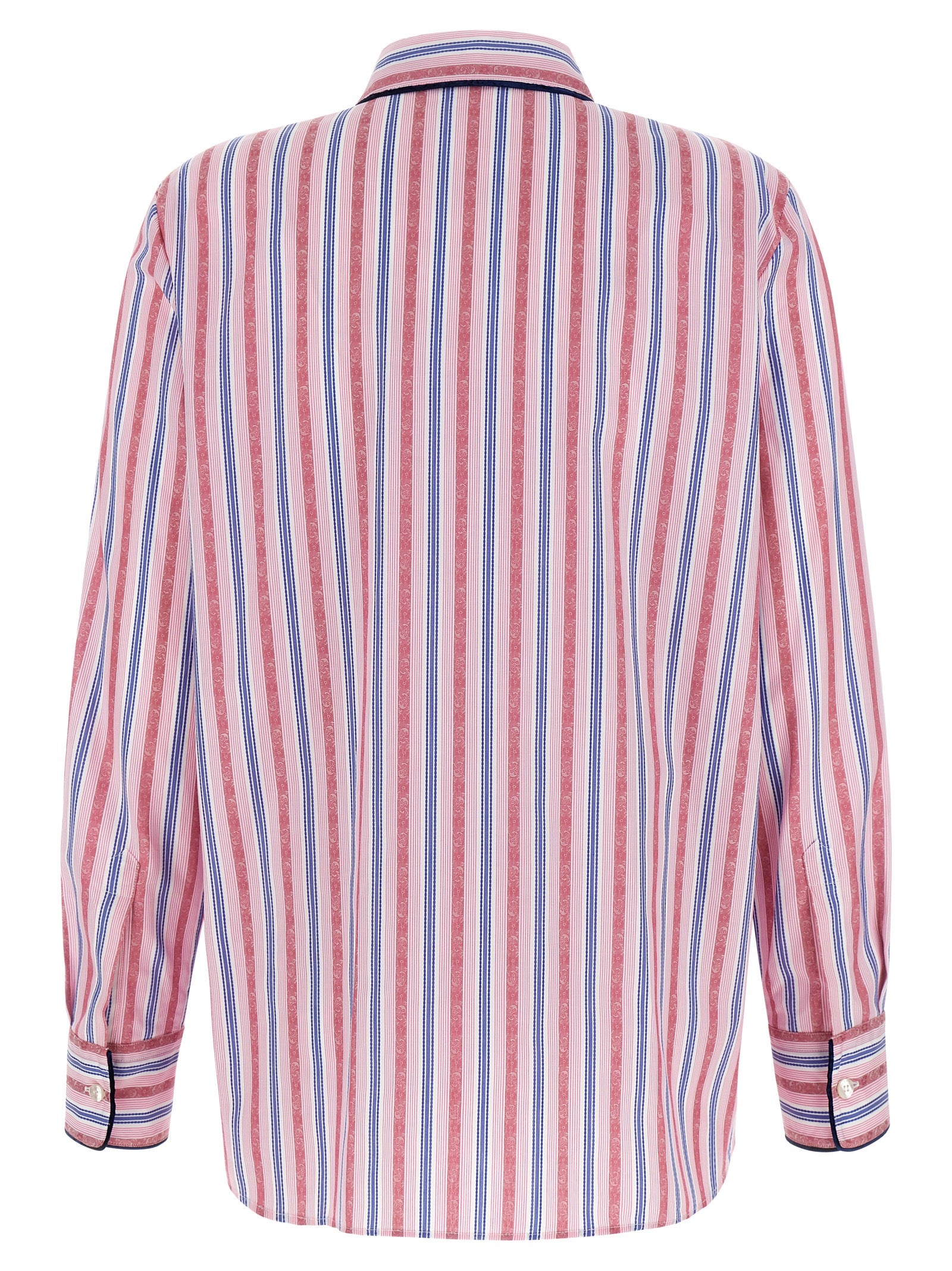 Etro Multicolor Cotton Blouse Etro