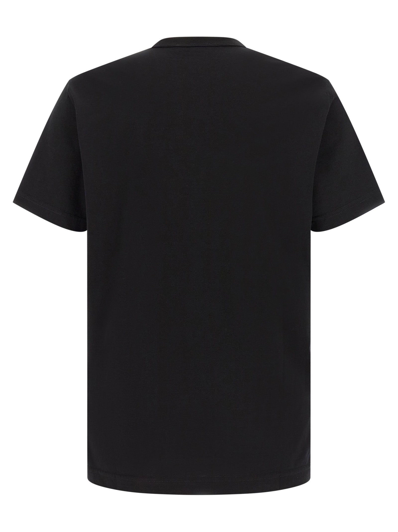 Dolce & Gabbana Black Cotton T-Shirt Dolce & Gabbana