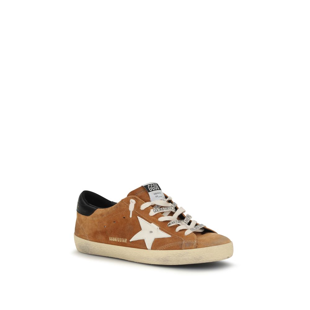 Golden Goose Brown Calf Leather Bos Taurus Low Top Sneakers Golden Goose