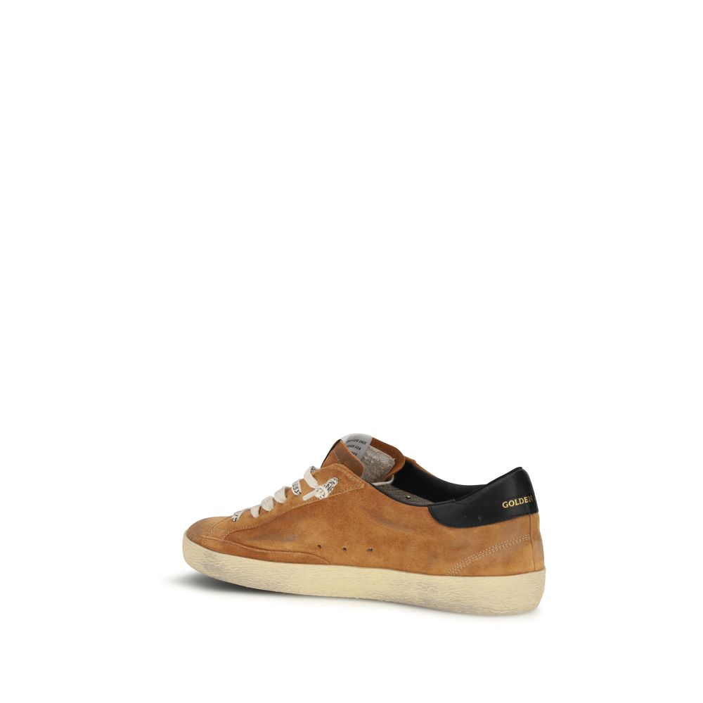 Golden Goose Brown Calf Leather Bos Taurus Low Top Sneakers Golden Goose