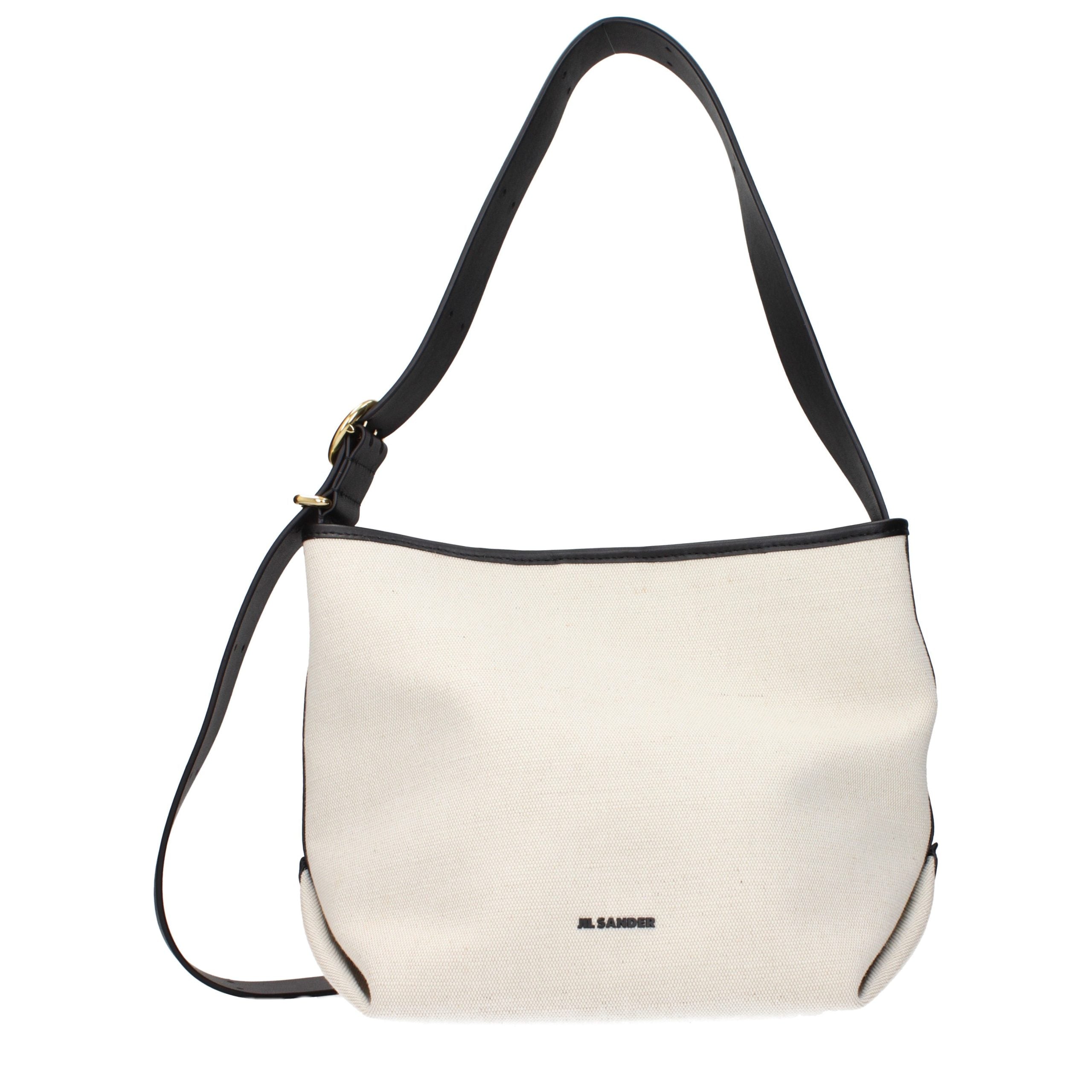 Jil Sander Beige Fabric Crossbody Bag Jil Sander