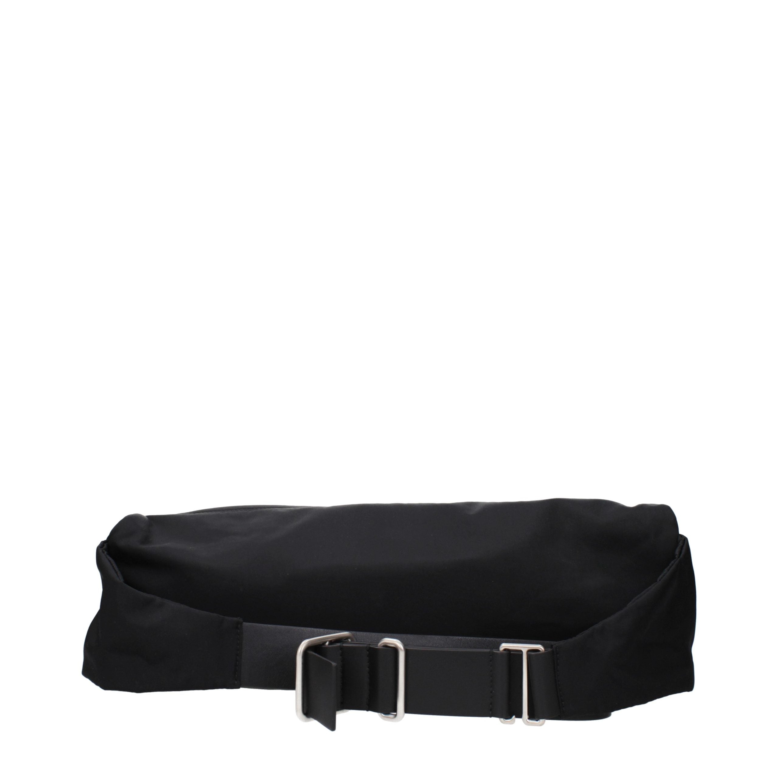 Jil Sander Black Fabric Backpack Jil Sander