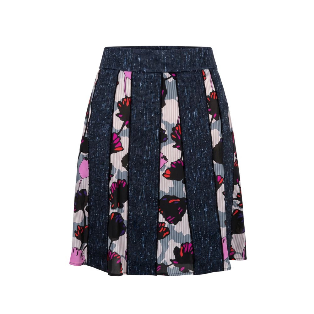 Trussardi Black Wool Women Skirt Trussardi