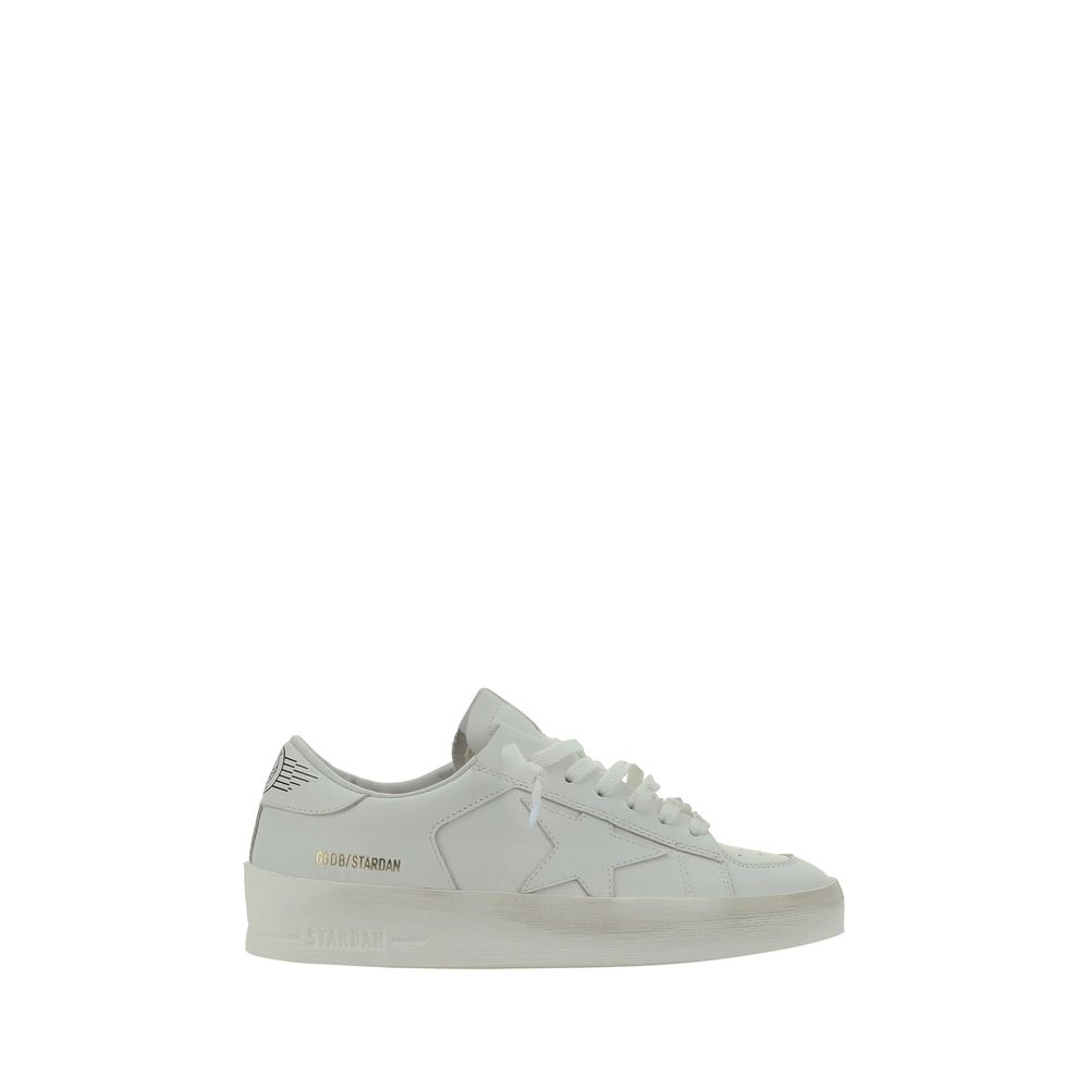 Golden Goose White Goatskin Sneakers Golden Goose
